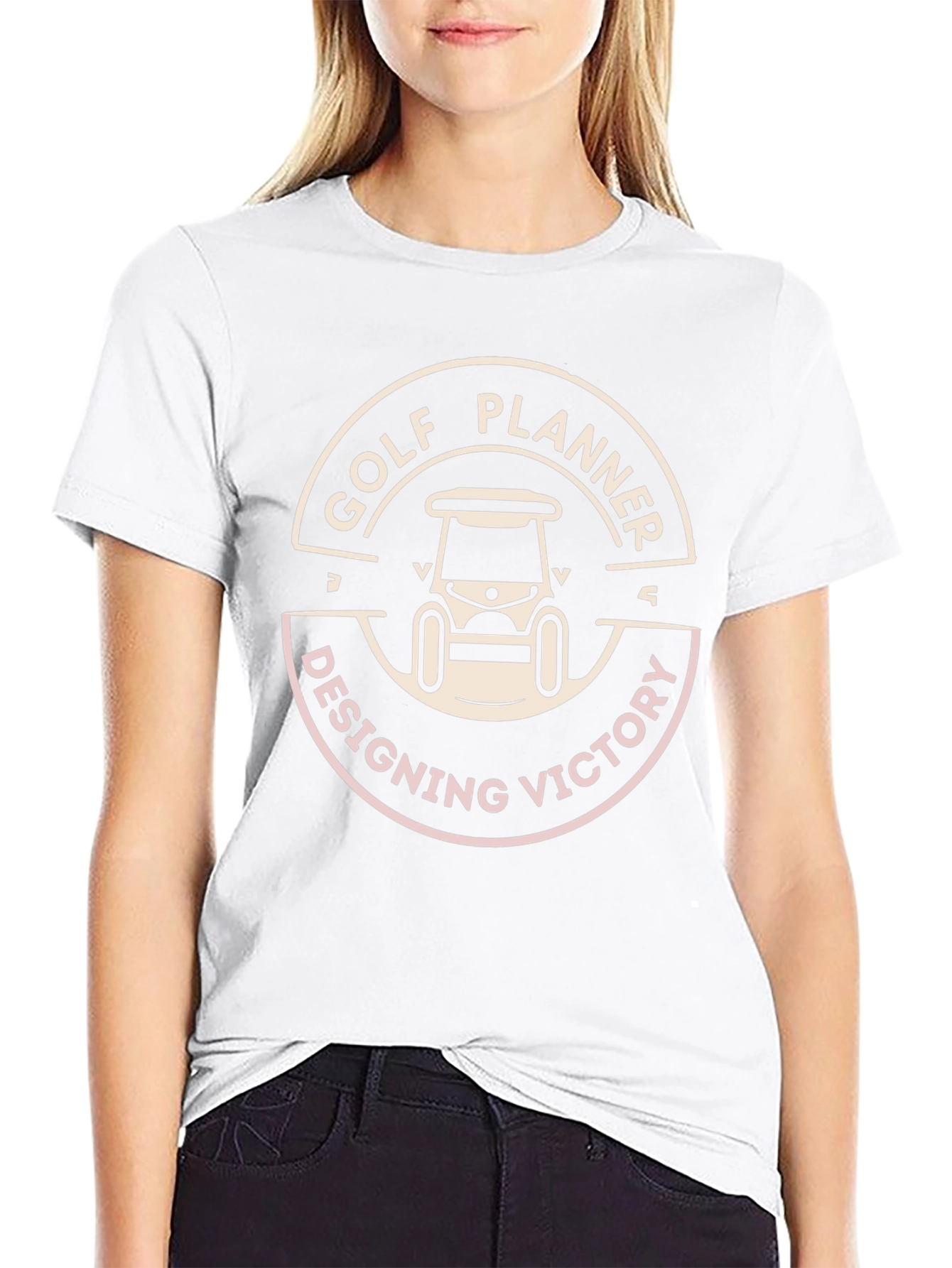Golf Planner T-Shirt - Designing Victory