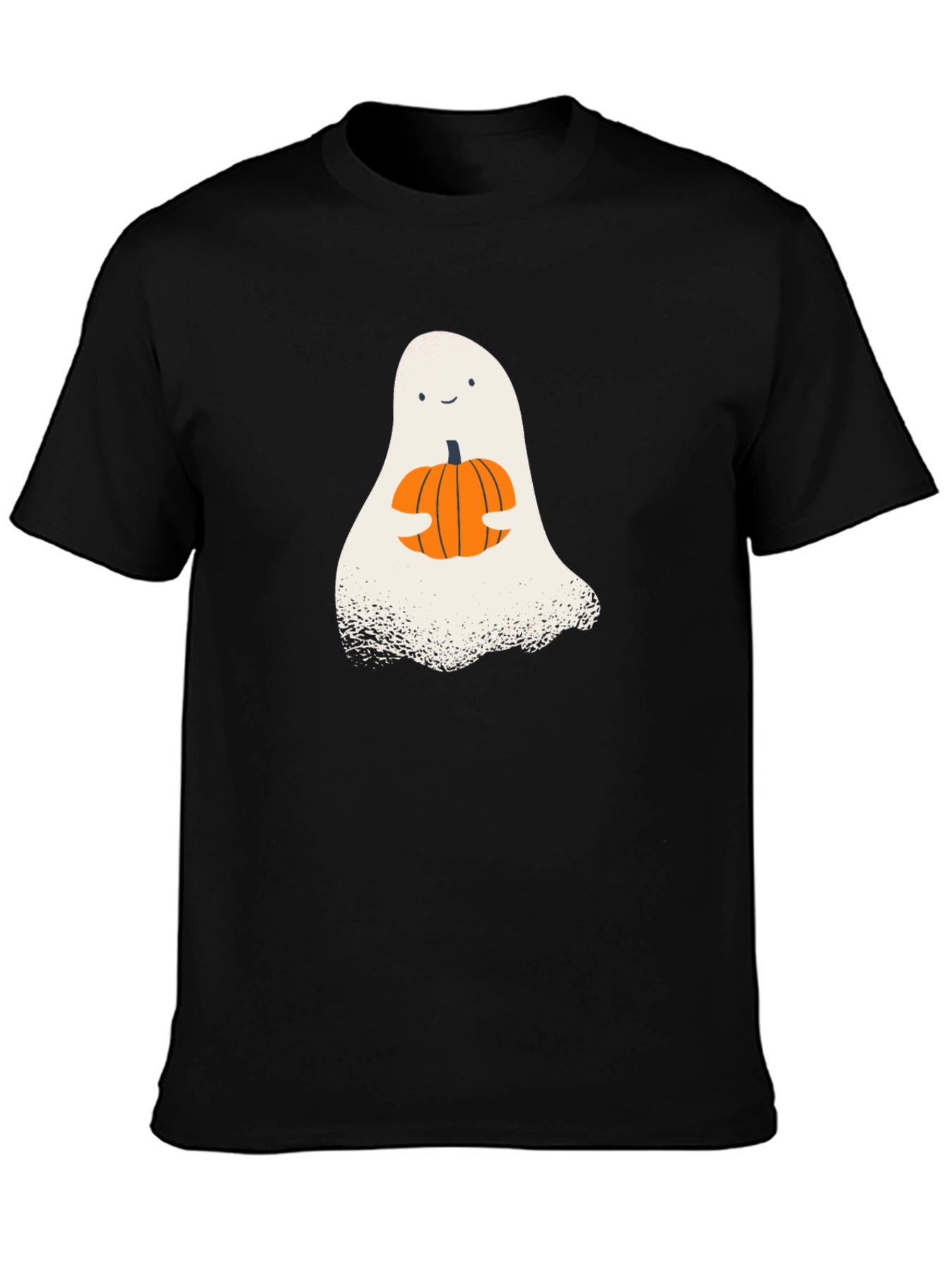 Cute Ghost Pumpkin T-Shirt - Halloween Apparel