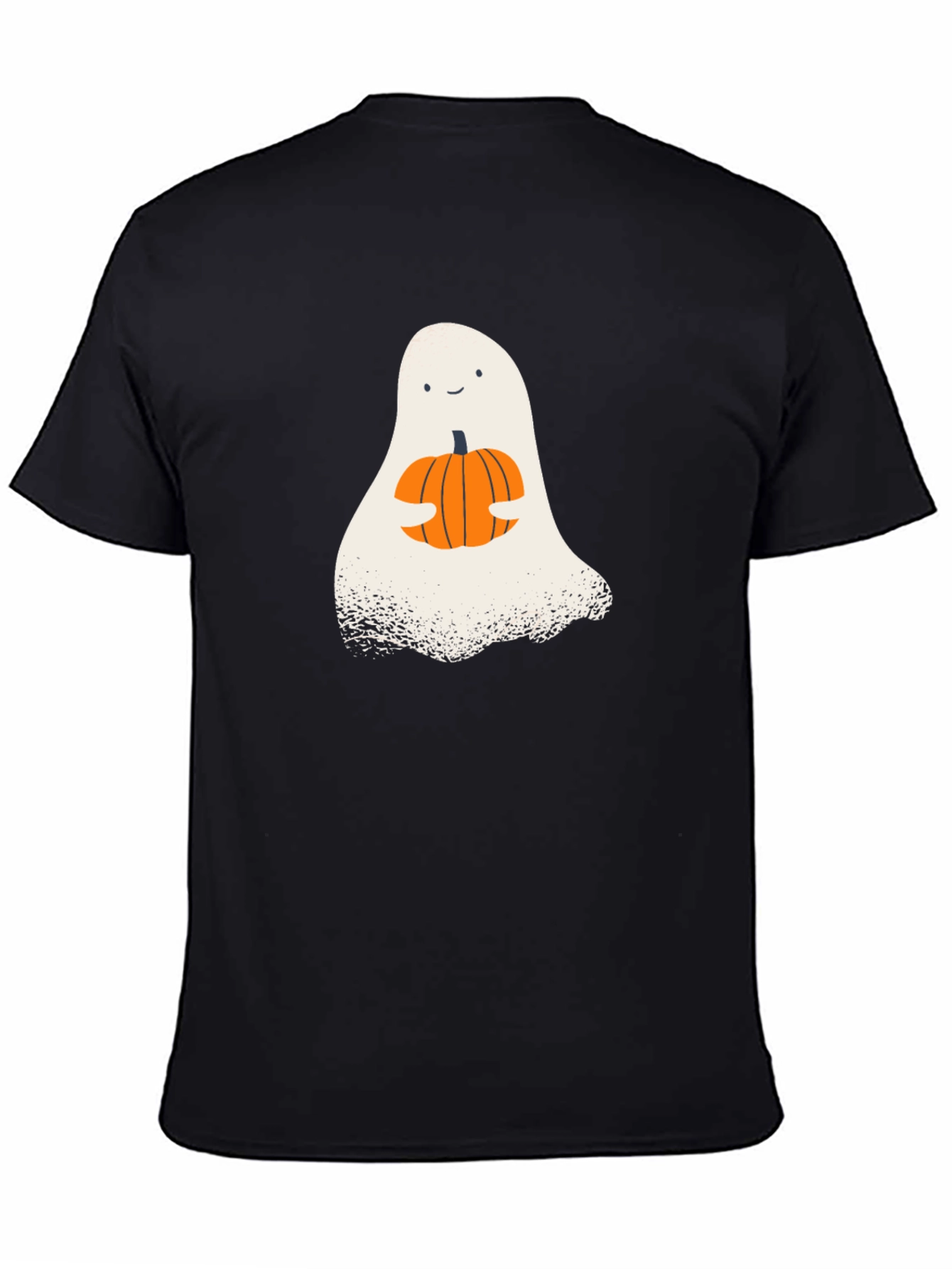 Cute Ghost Pumpkin T-Shirt - Halloween Apparel