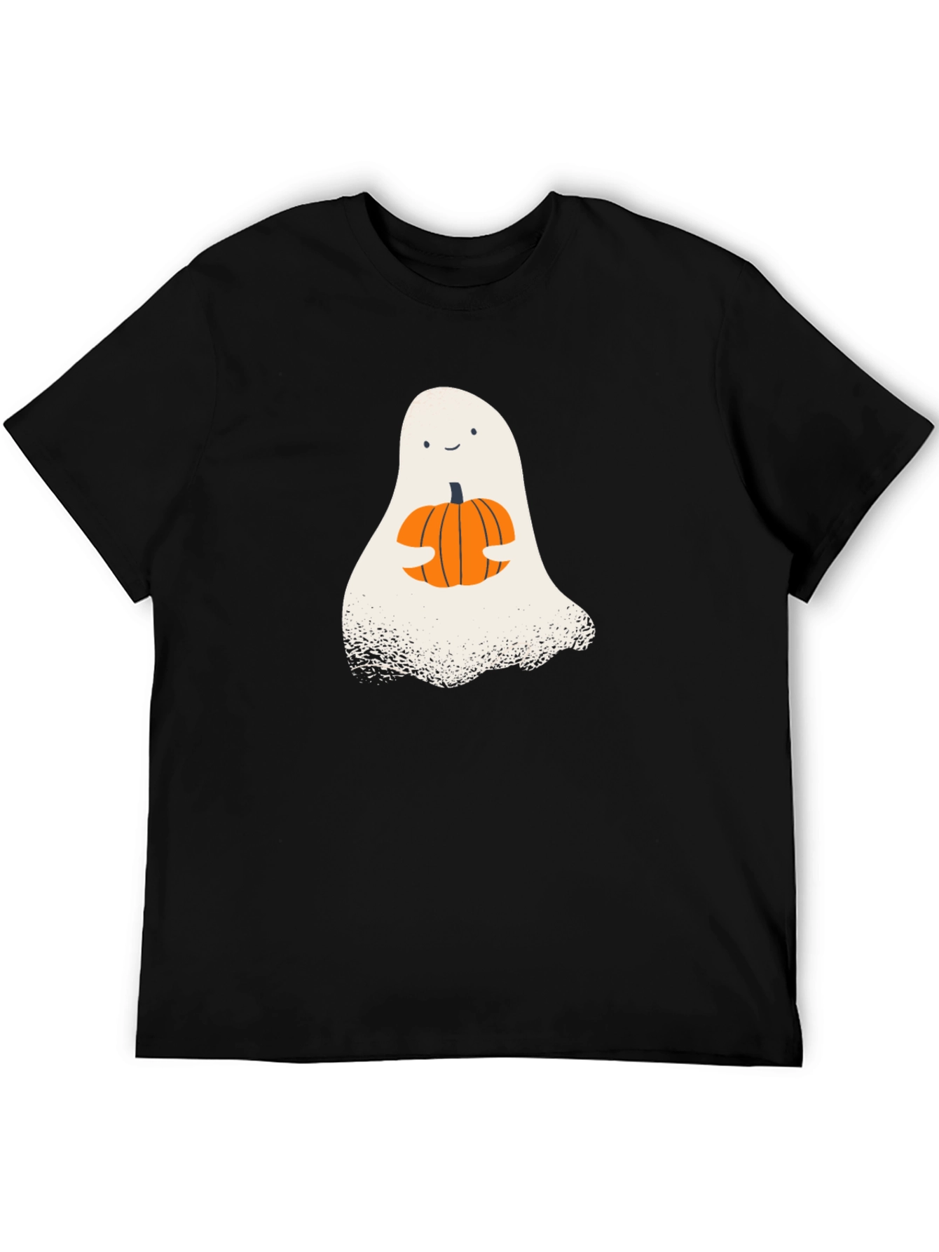 Cute Ghost Pumpkin T-Shirt - Halloween Apparel
