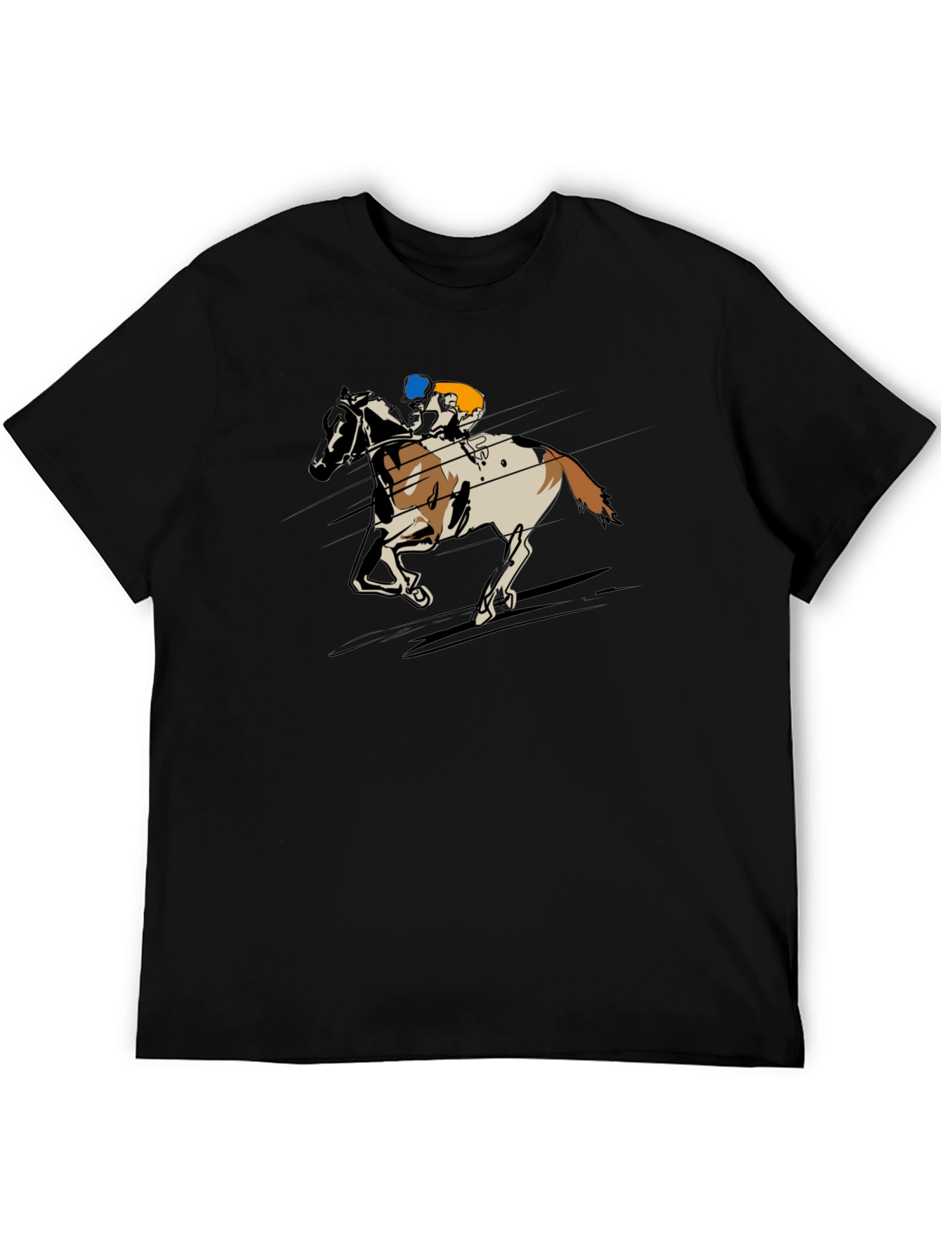 Horse Racing Graphic Tee - Equestrian T-Shirt