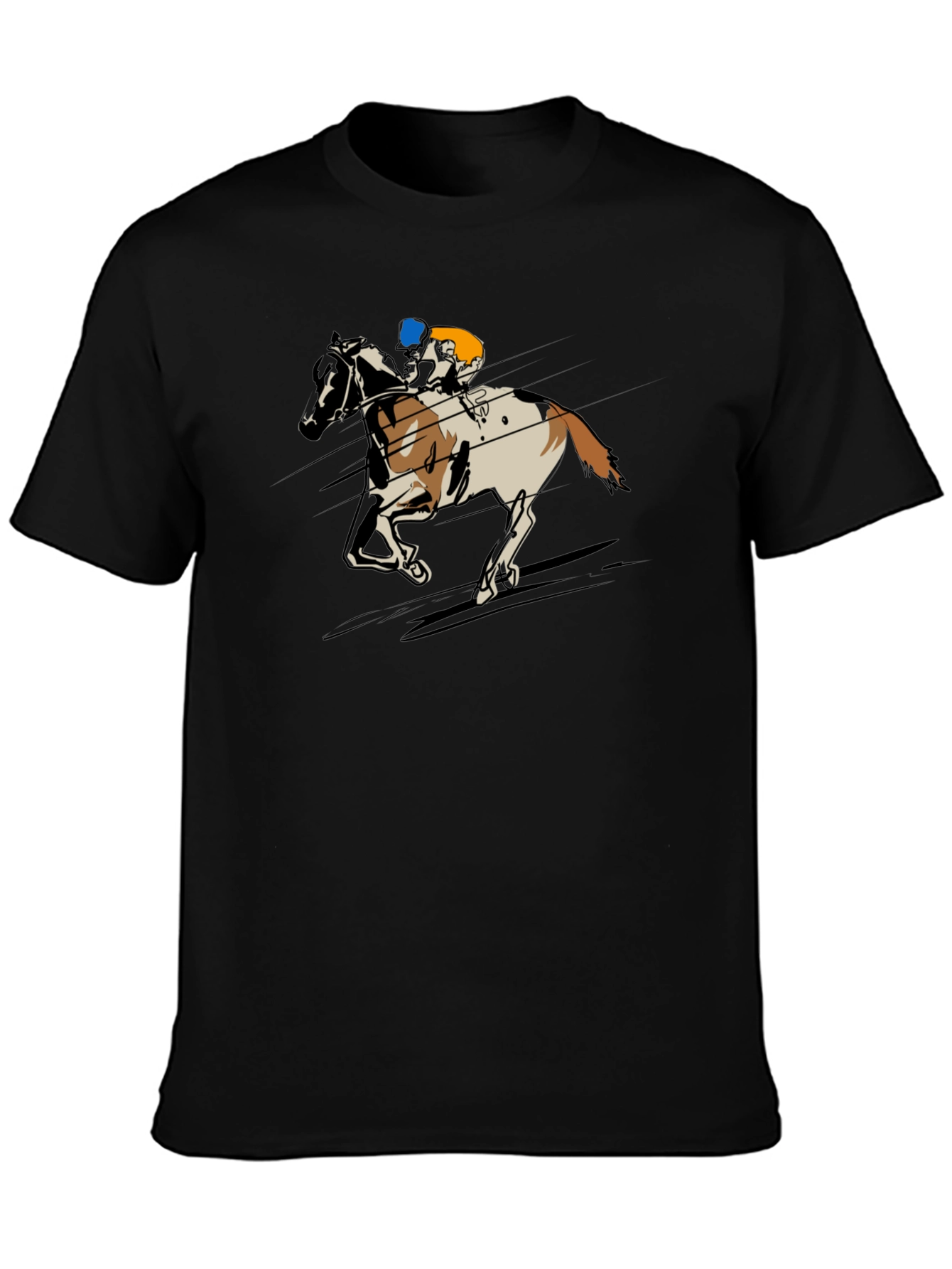 Horse Racing Graphic Tee - Equestrian T-Shirt