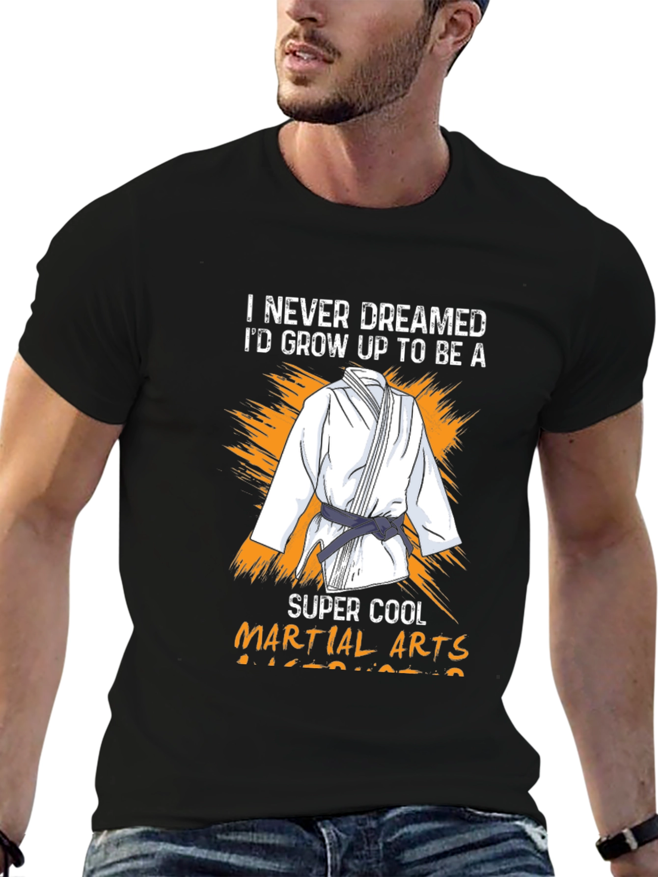 Martial Arts T-Shirt: Super Cool Karate Gi Graphic Tee