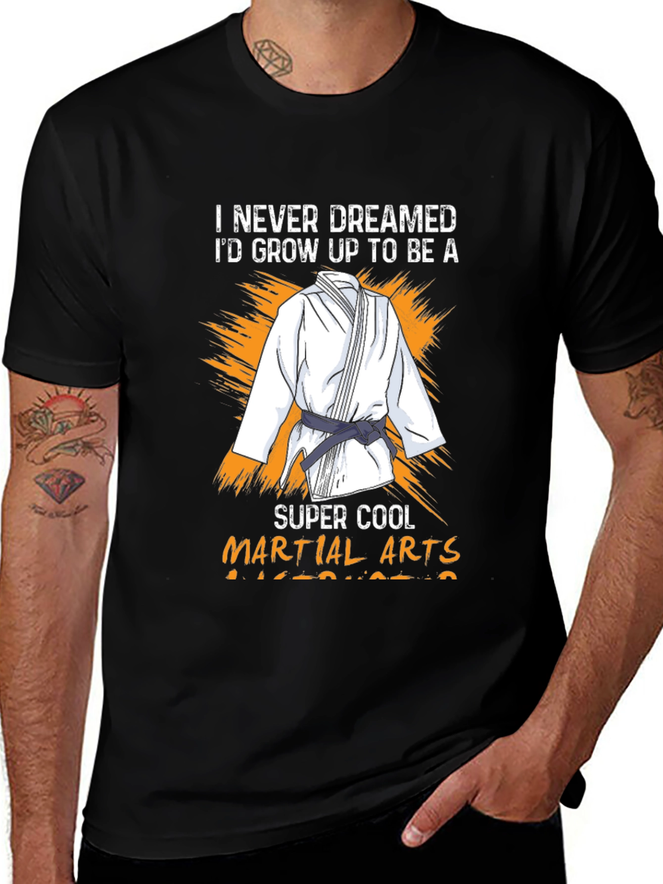 Martial Arts T-Shirt: Super Cool Karate Gi Graphic Tee