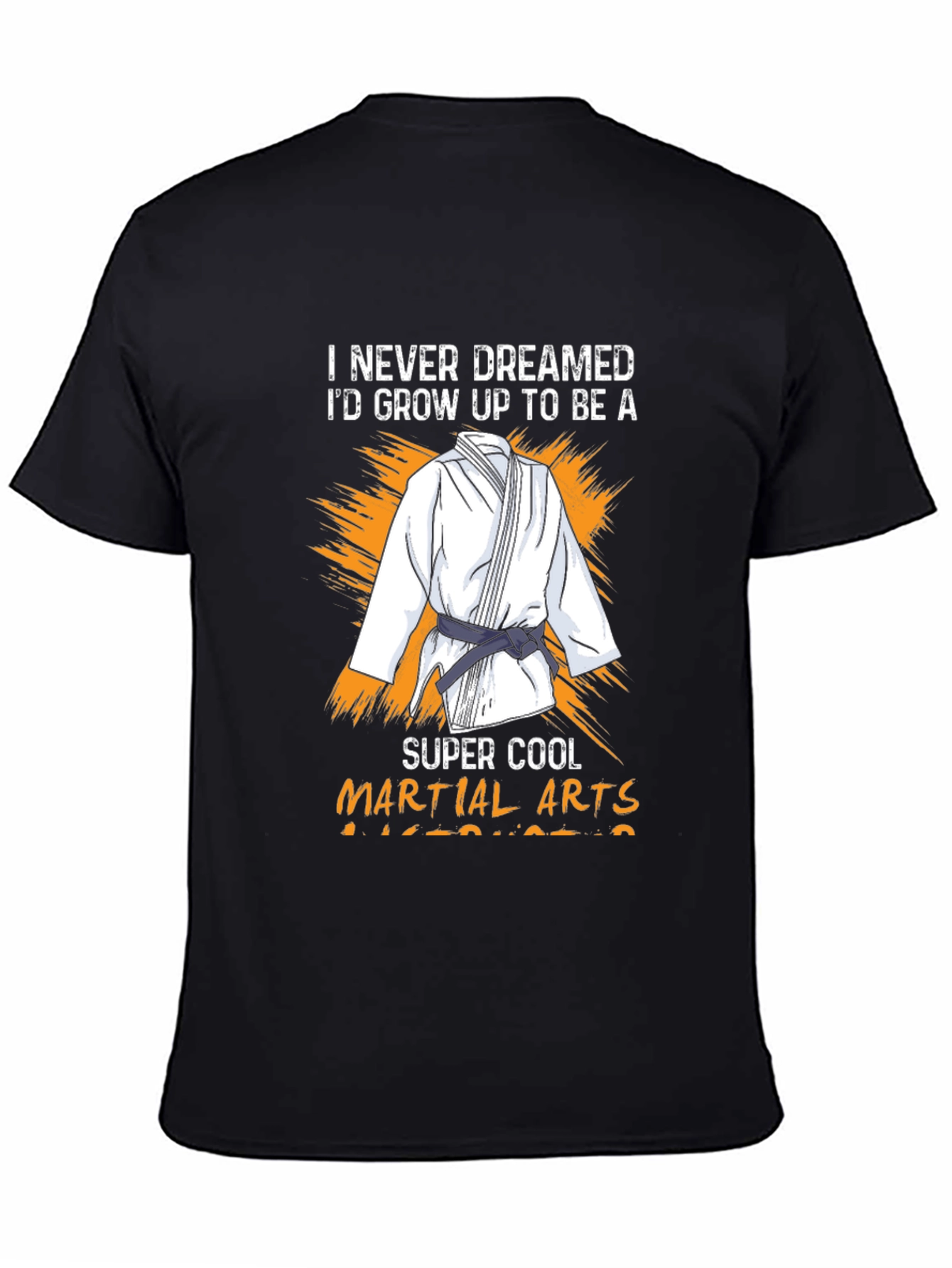 Martial Arts T-Shirt: Super Cool Karate Gi Graphic Tee