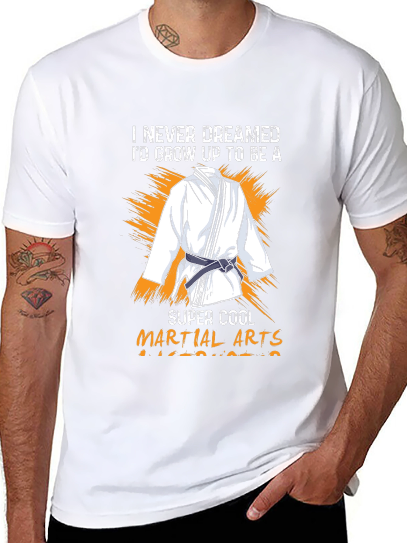 Martial Arts T-Shirt: Super Cool Karate Gi Graphic Tee