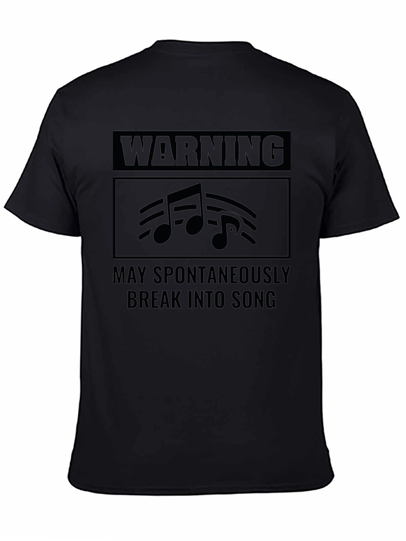 Warning Spontaneous Song T-Shirt