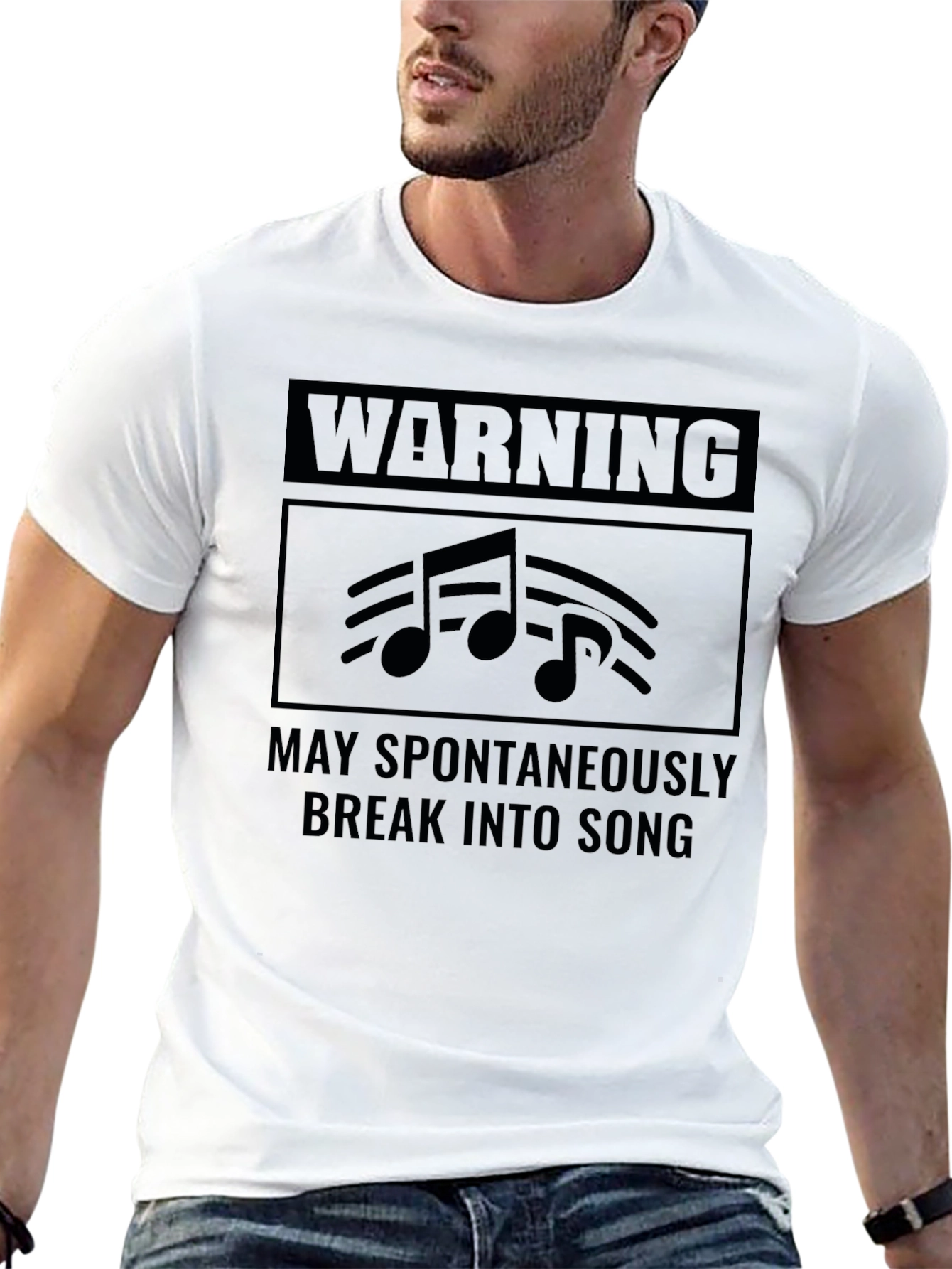 Warning Spontaneous Song T-Shirt