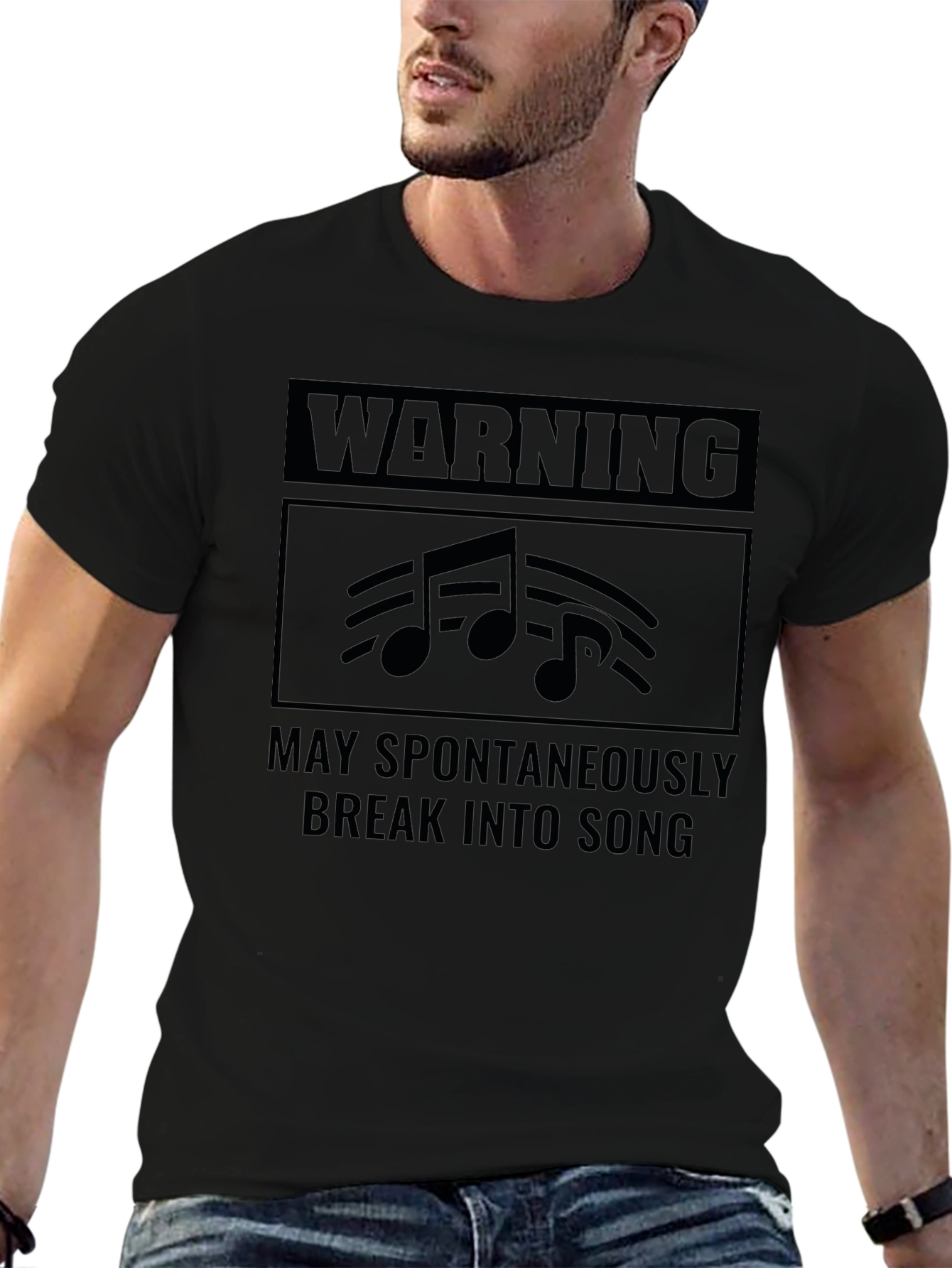 Warning Spontaneous Song T-Shirt