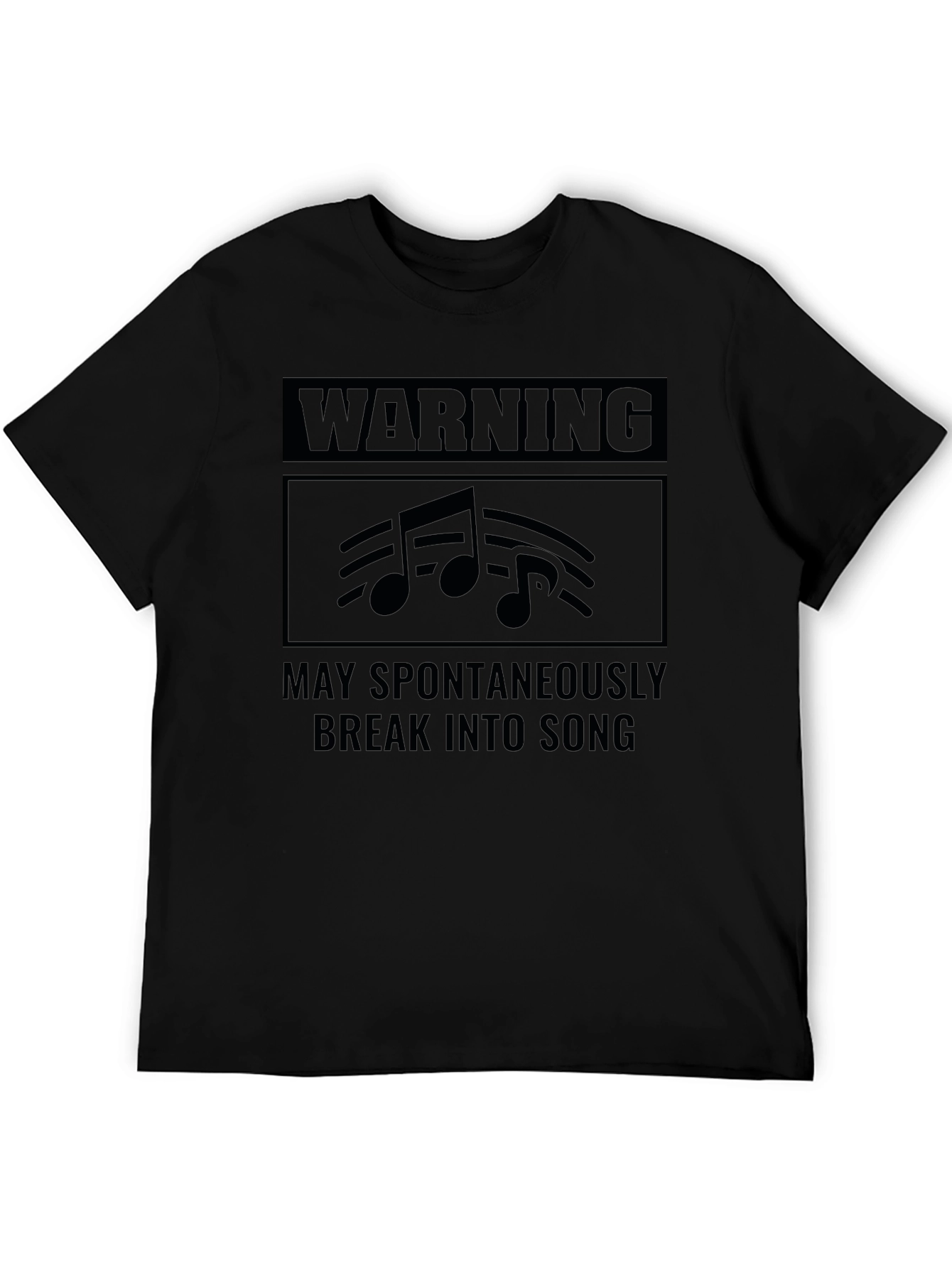 Warning Spontaneous Song T-Shirt