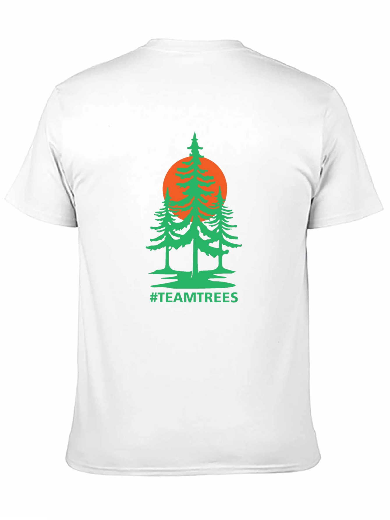 Team Trees Black T-Shirt
