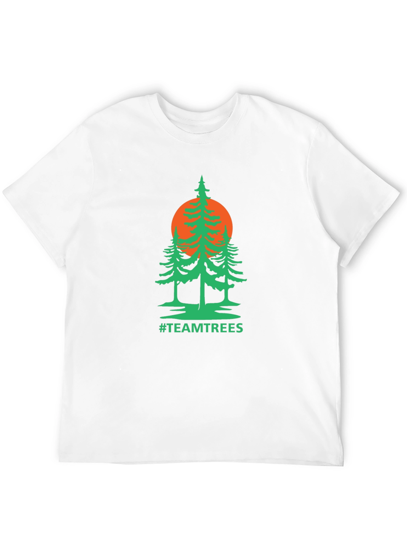 Team Trees Black T-Shirt