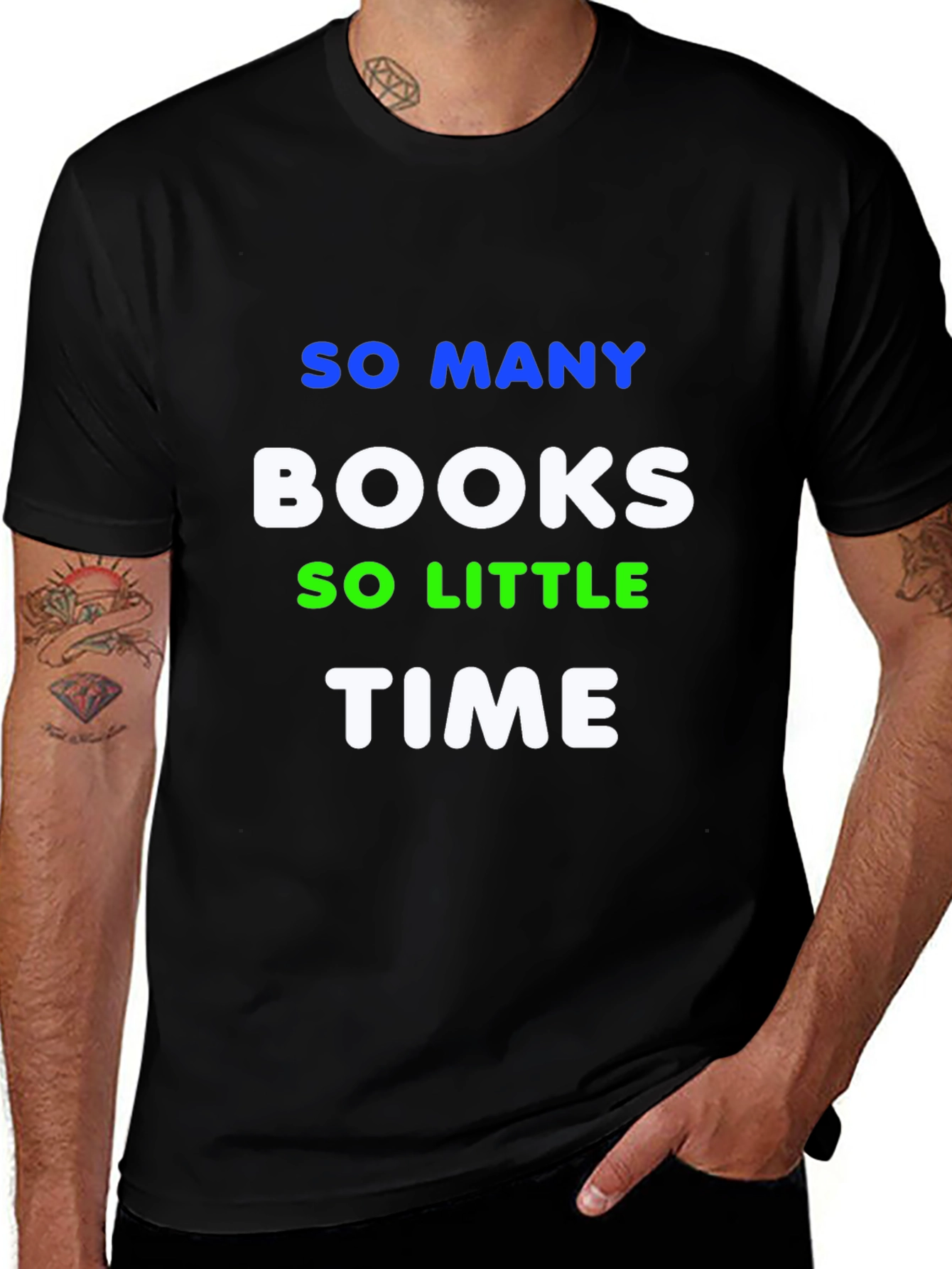 So Many Books So Little Time Graphic Tee