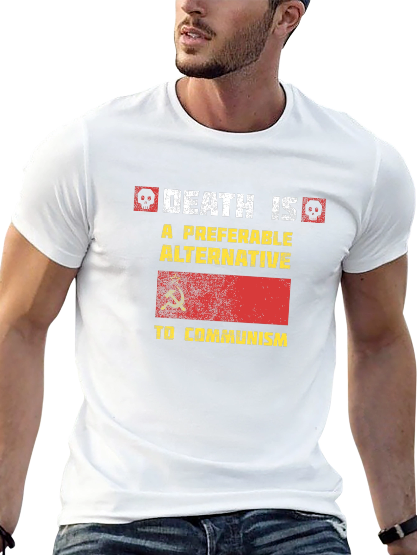 Death is Preferable T-Shirt - Anti Communism