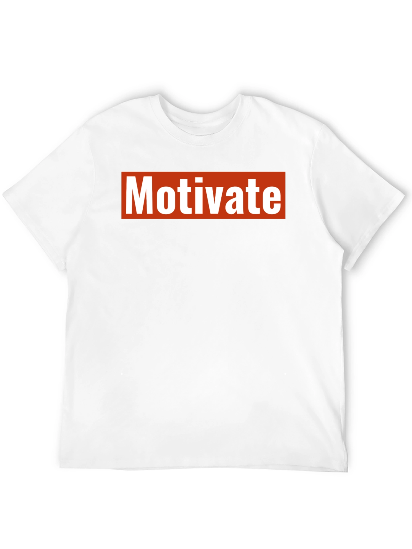 Motivate Graphic Tee - Black Short Sleeve