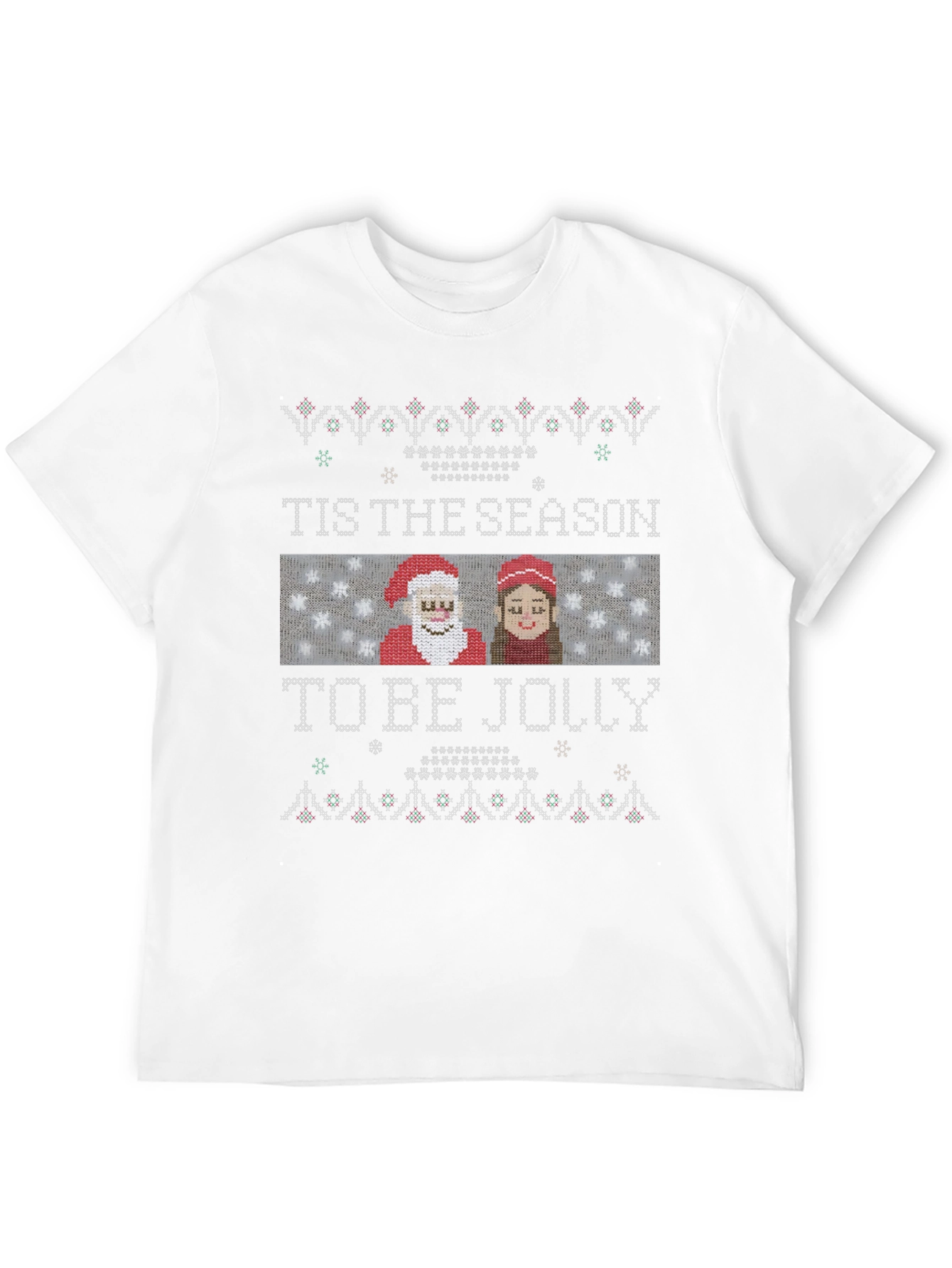 Tis The Season To Be Jolly Christmas Graphic Tee