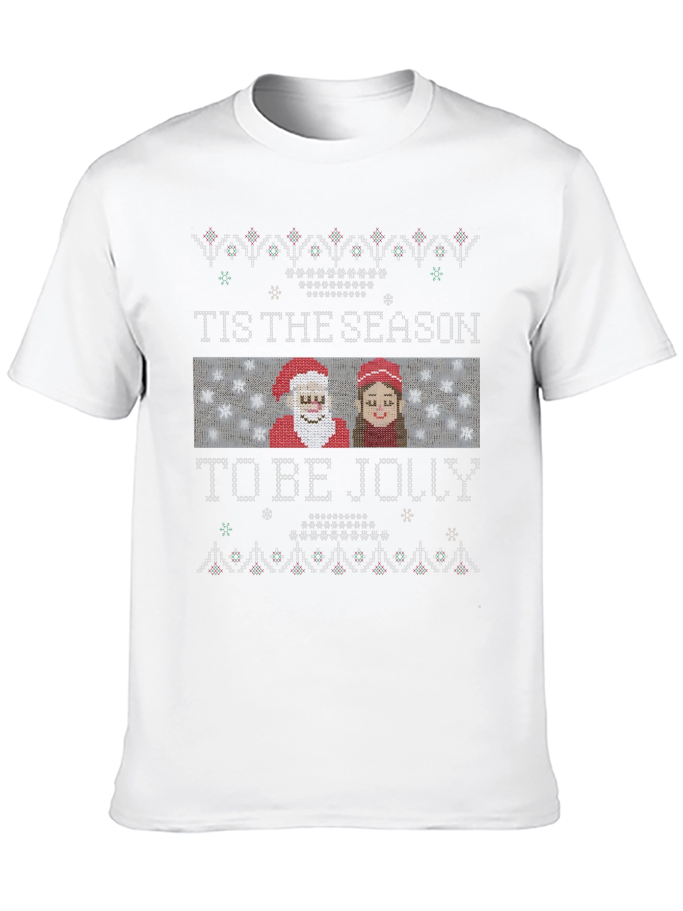 Tis The Season To Be Jolly Christmas Graphic Tee