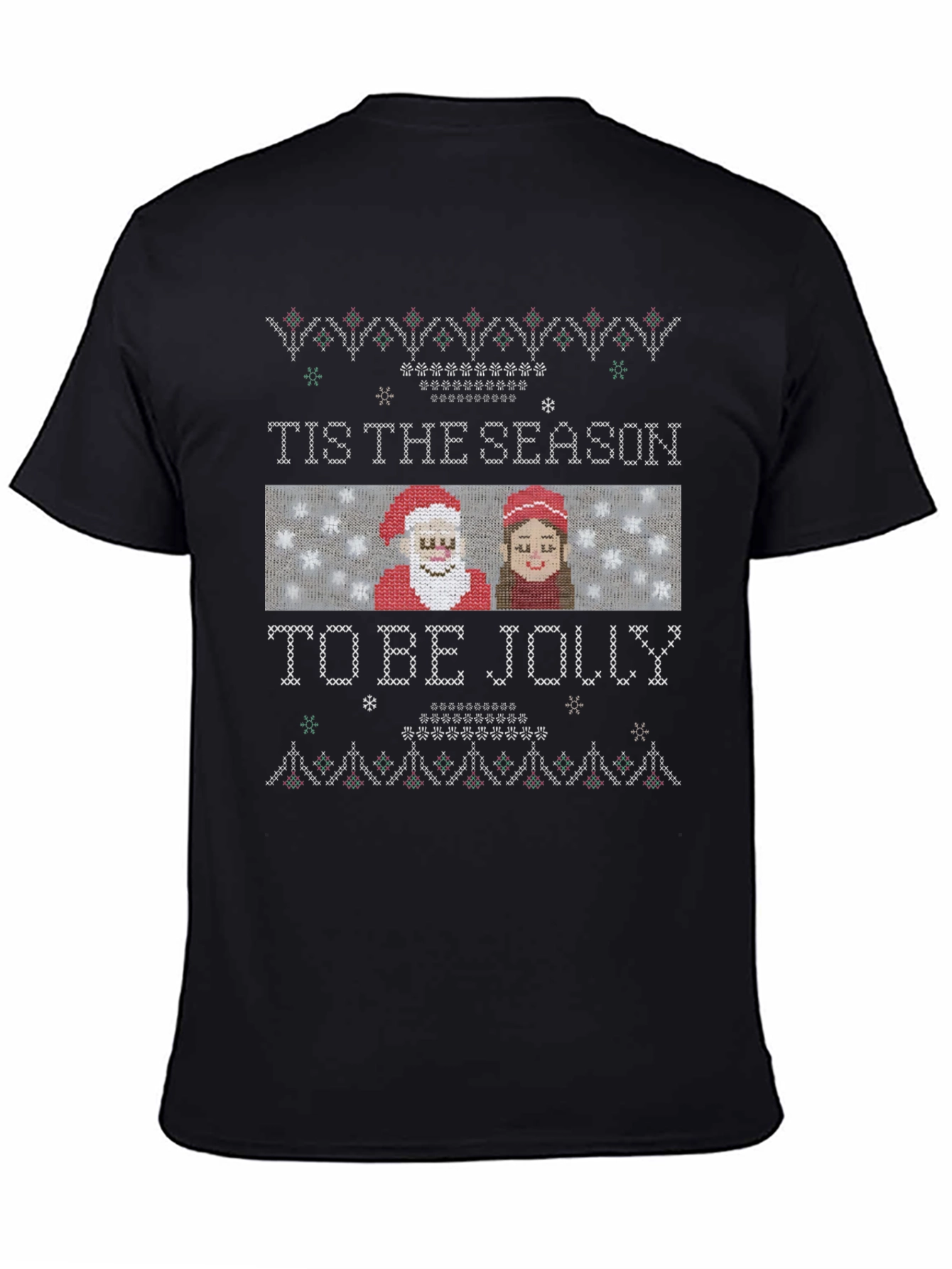 Tis The Season To Be Jolly Christmas Graphic Tee