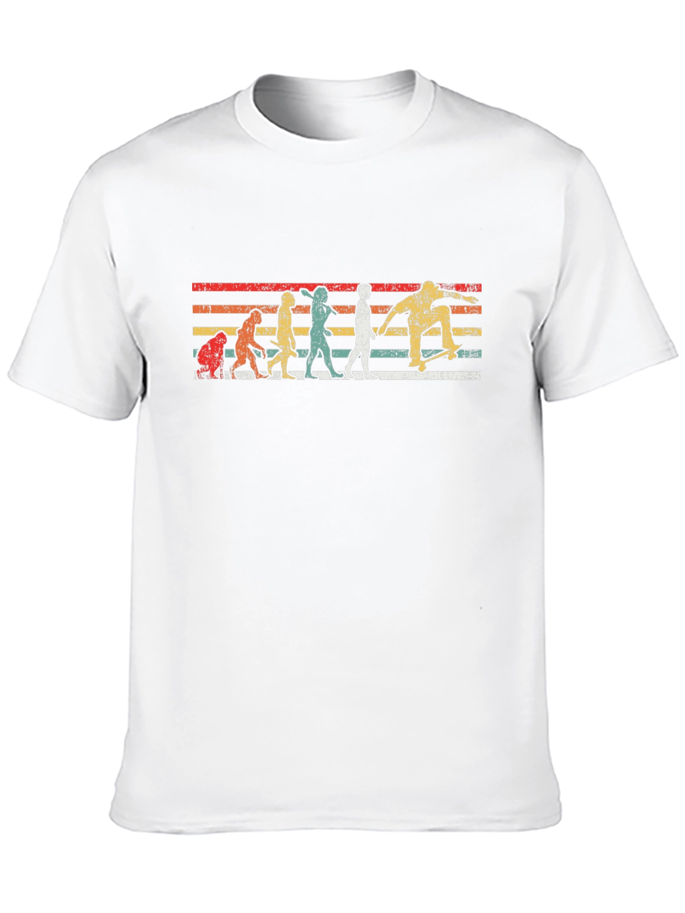Skater Evolution Retro Graphic Tee