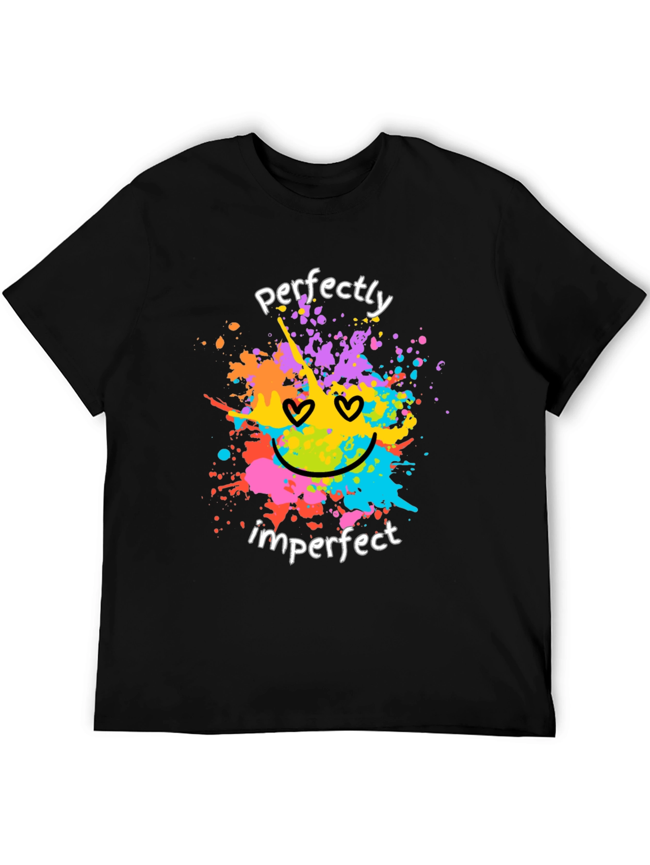 Perfectly Imperfect Graphic Tee - Trendy Unisex T-Shirt