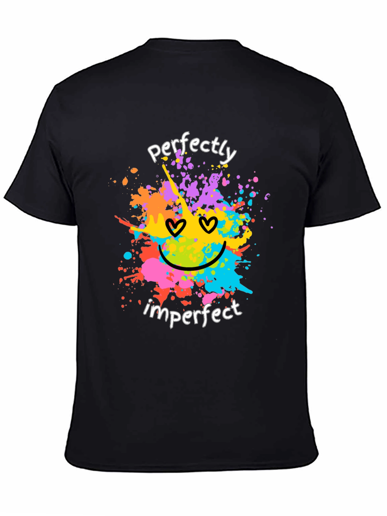 Perfectly Imperfect Graphic Tee - Trendy Unisex T-Shirt