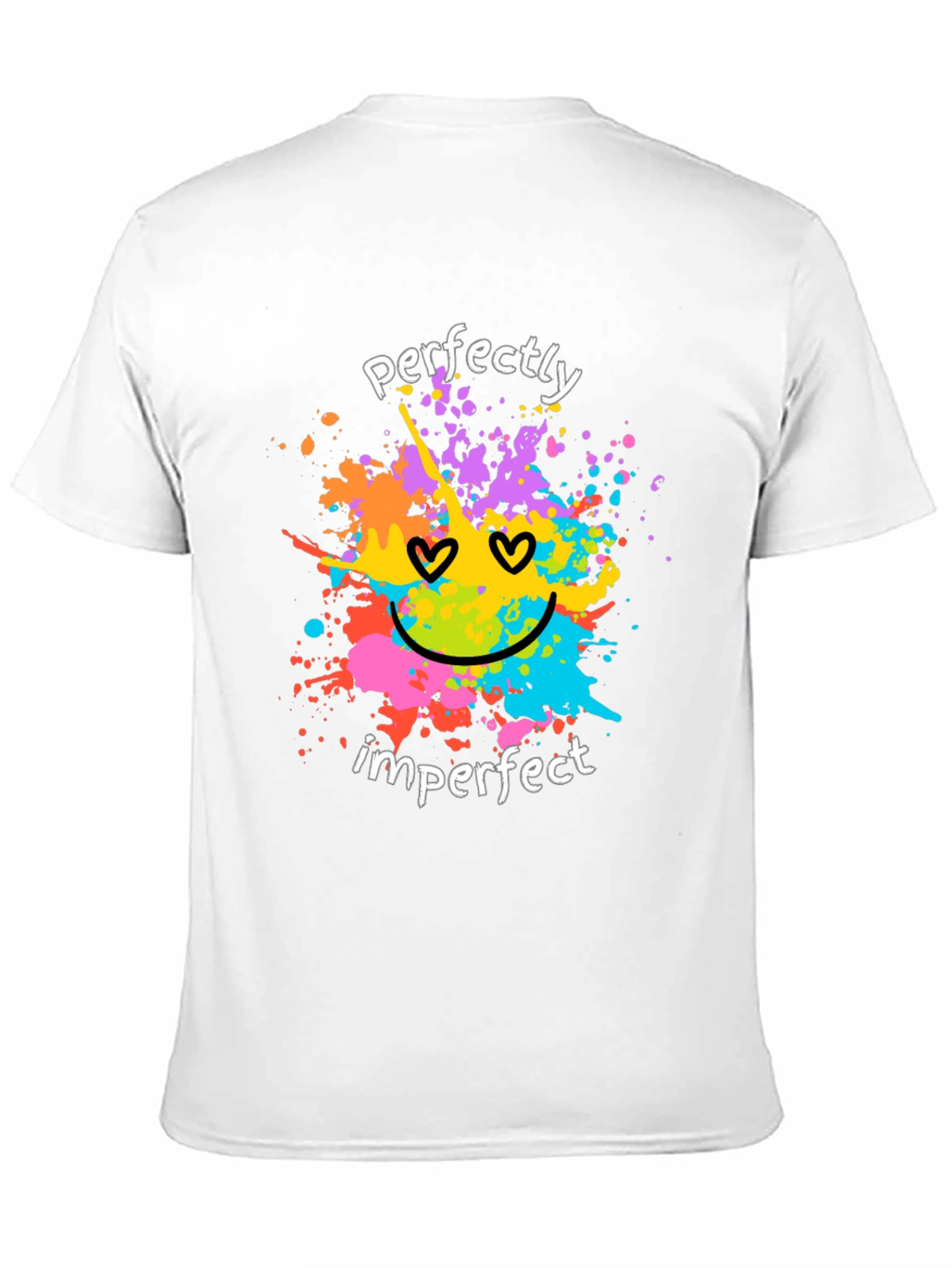 Perfectly Imperfect Graphic Tee - Trendy Unisex T-Shirt