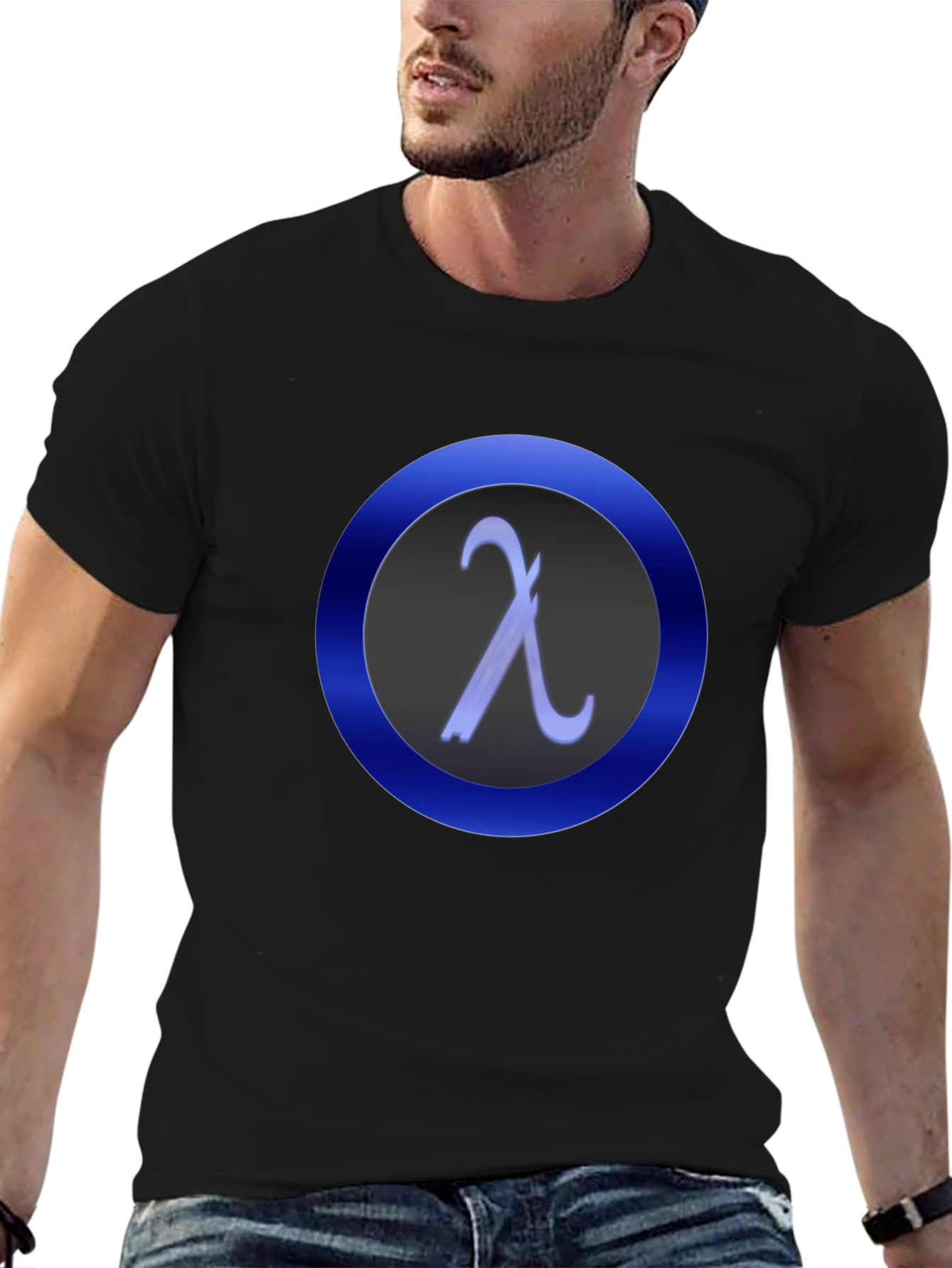 Lambda Symbol T-Shirt - Modern Geek Chic
