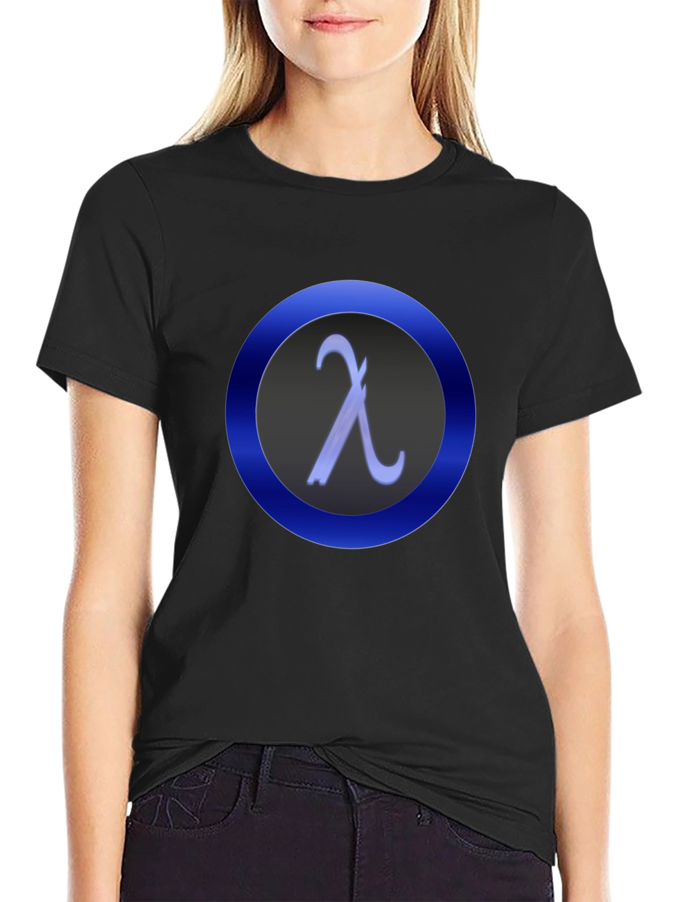 Lambda Symbol T-Shirt - Modern Geek Chic