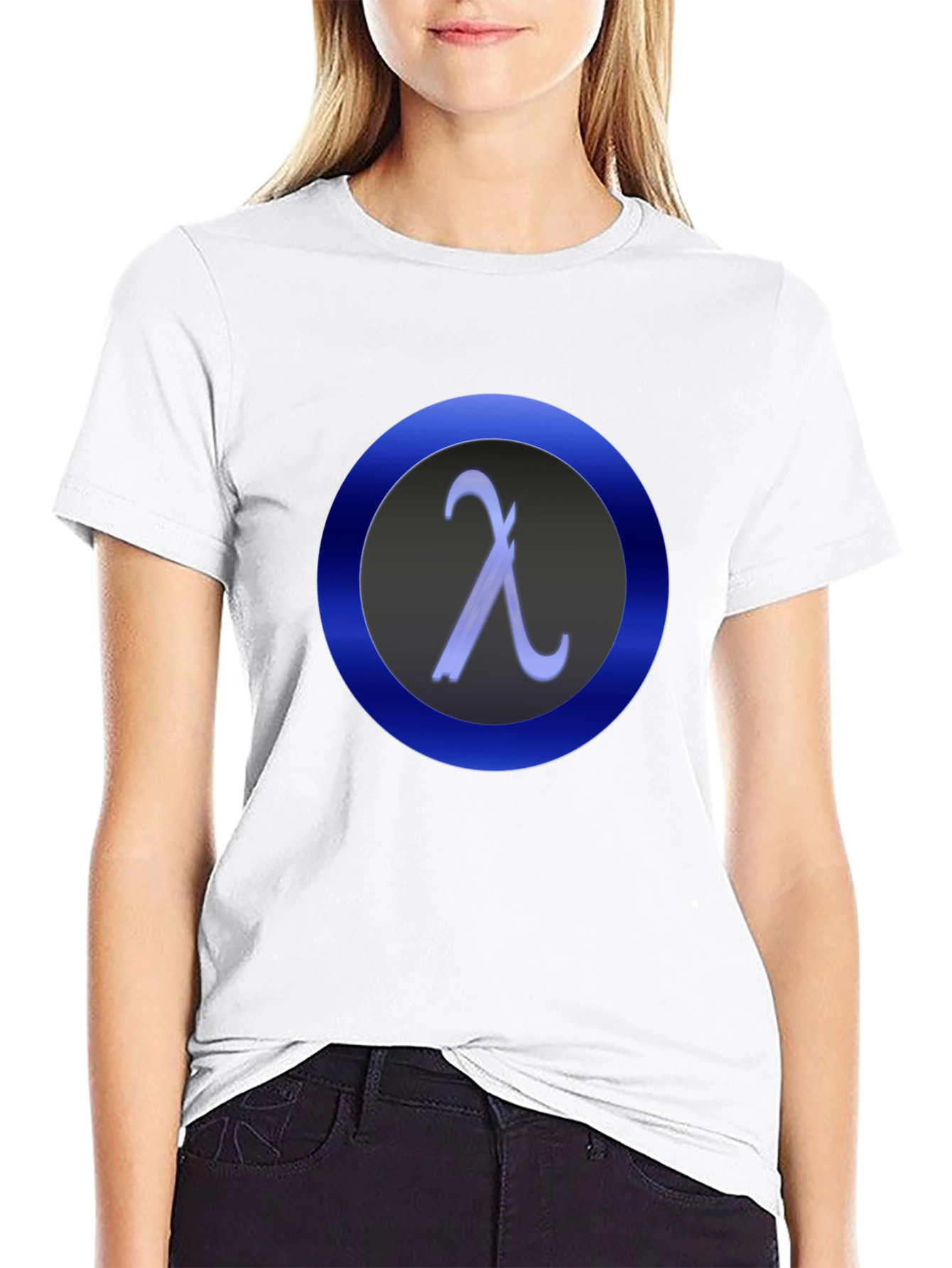 Lambda Symbol T-Shirt - Modern Geek Chic