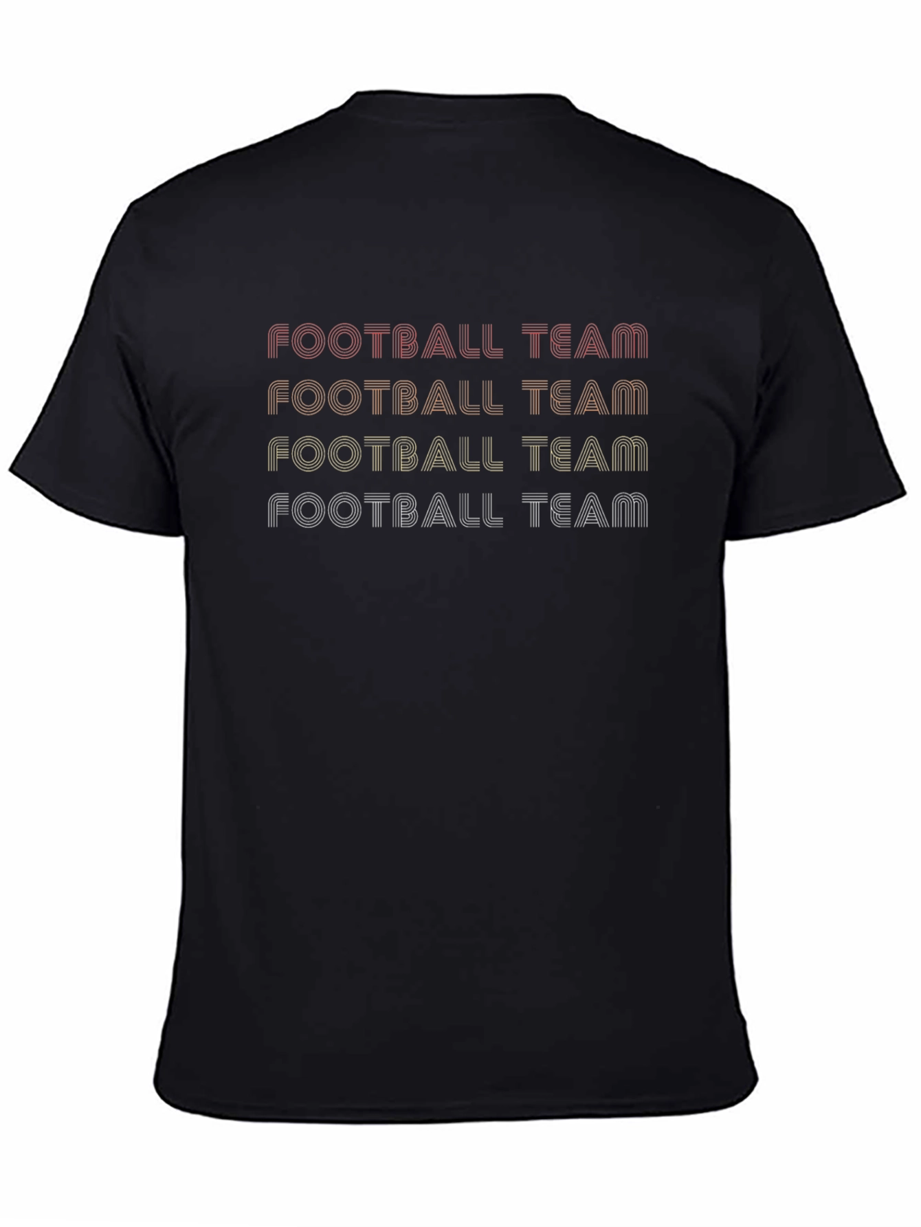 Football Team Retro T-Shirt - Classic Style