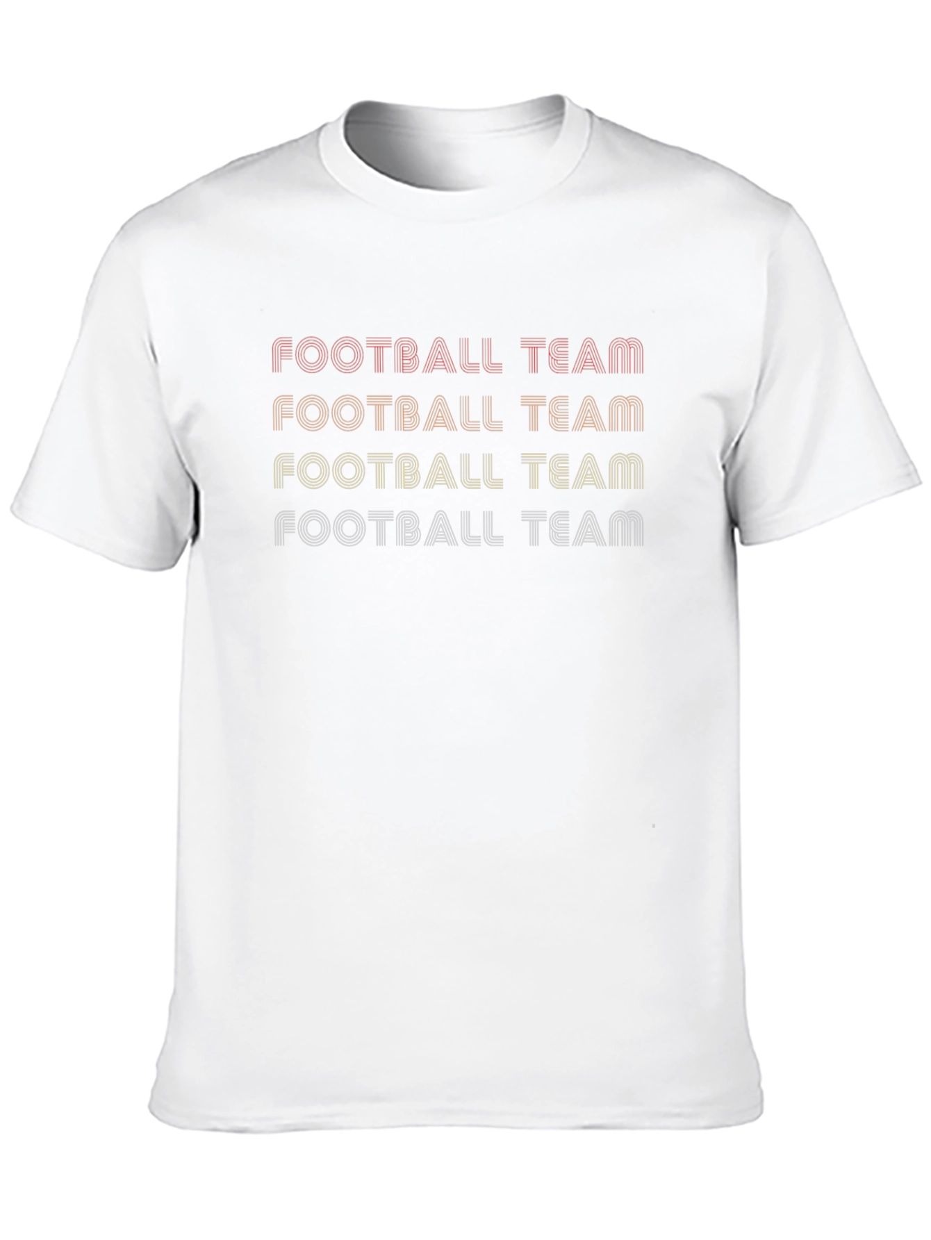 Football Team Retro T-Shirt - Classic Style