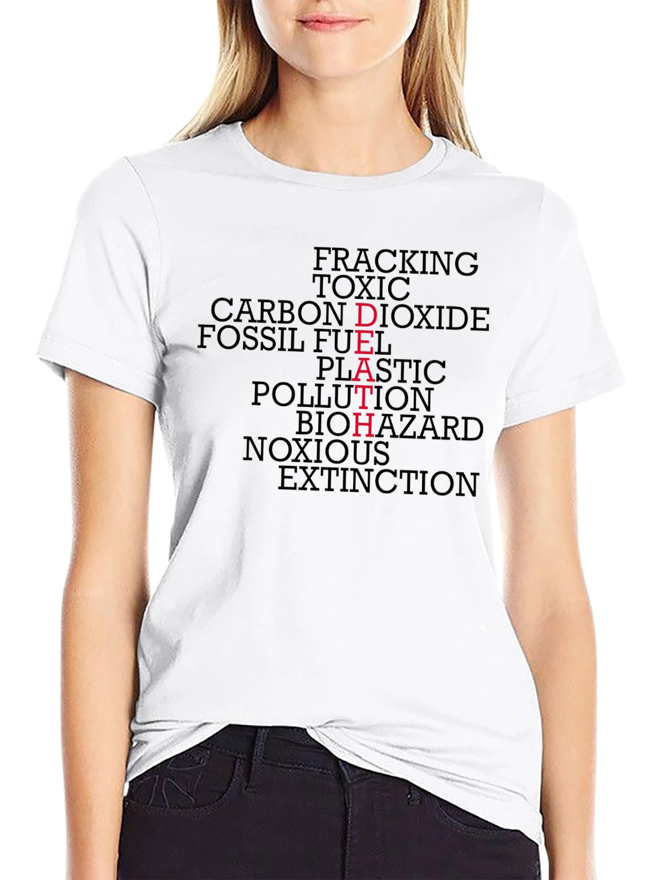 Eco-Awareness DEATH Graphic T-Shirt