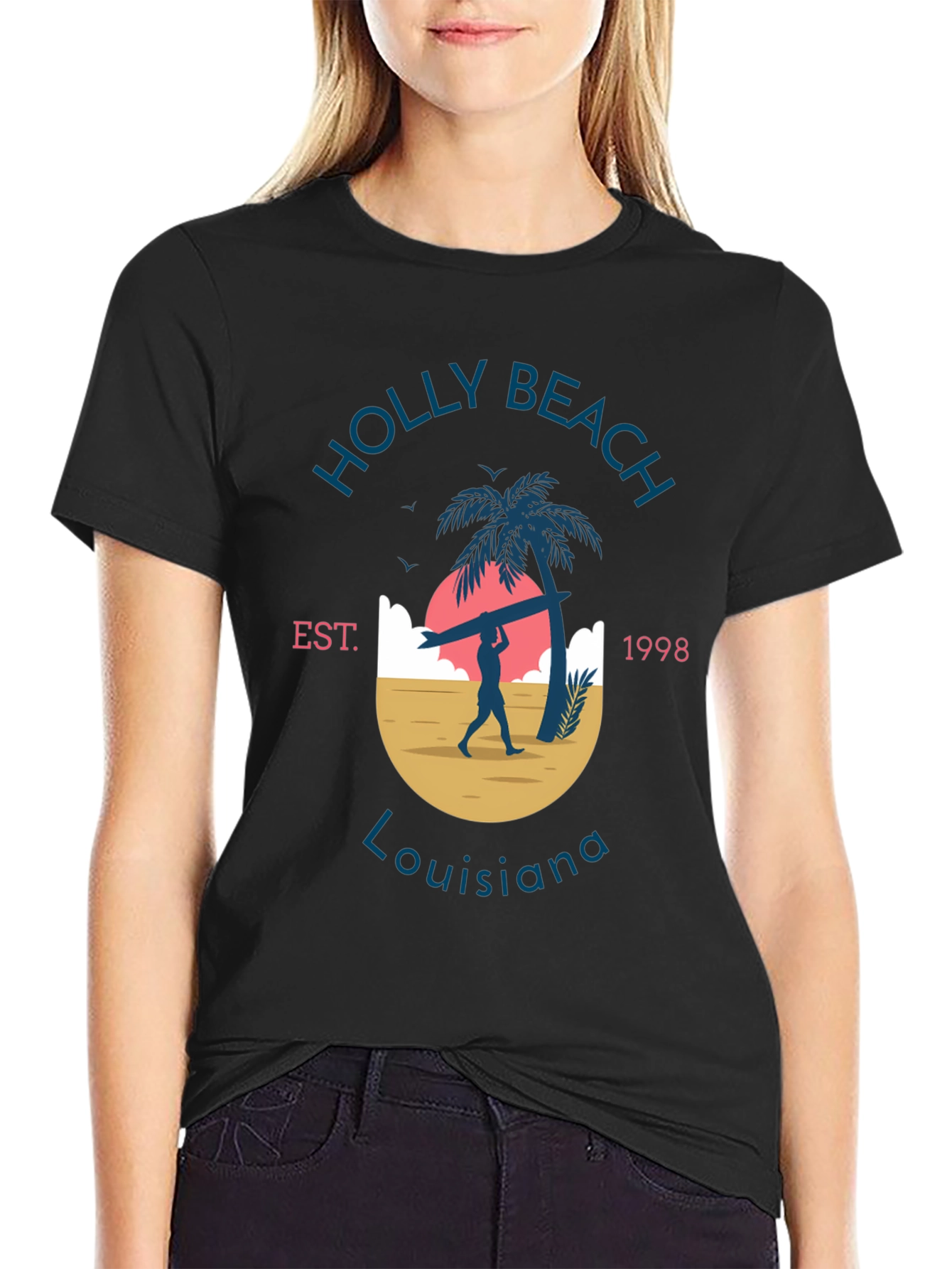 Holly Beach Louisiana T-Shirt