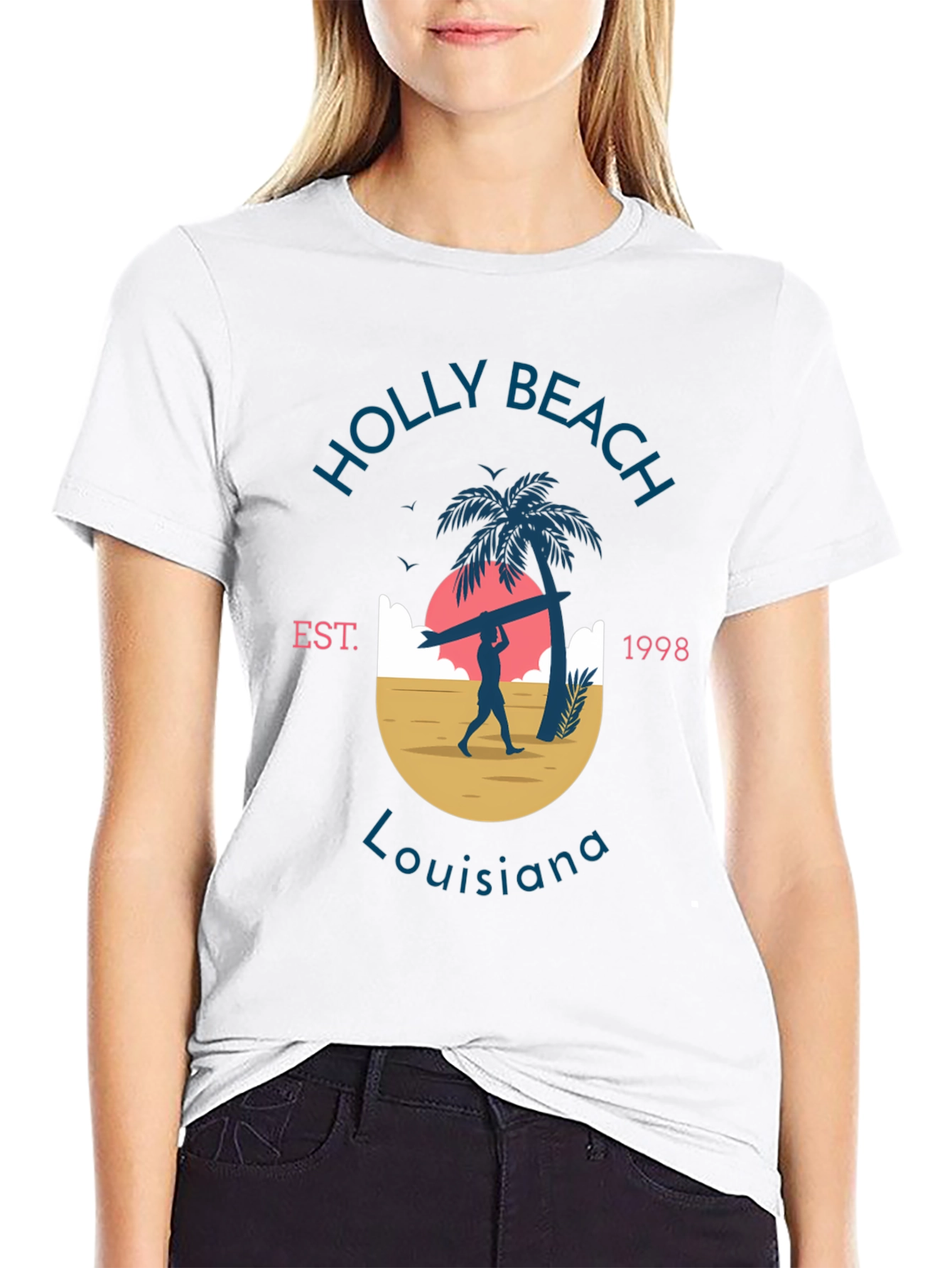 Holly Beach Louisiana T-Shirt