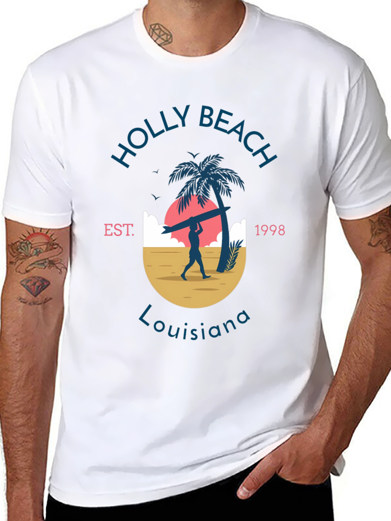 Holly Beach Louisiana T-Shirt