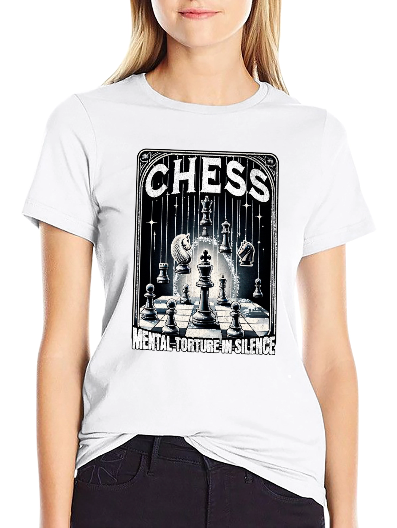 Chess Mental Torture in Silence T-Shirt