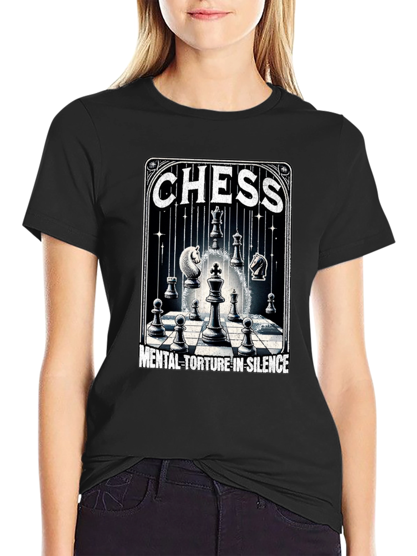 Chess Mental Torture in Silence T-Shirt