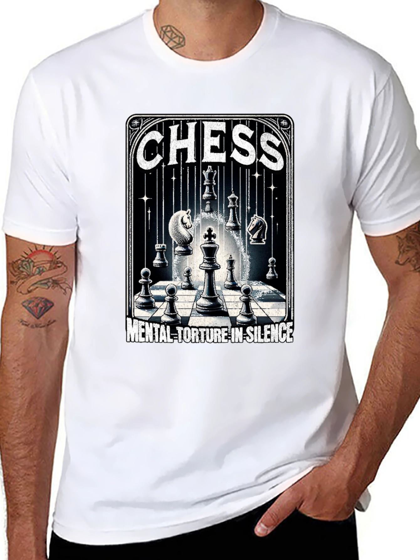Chess Mental Torture in Silence T-Shirt