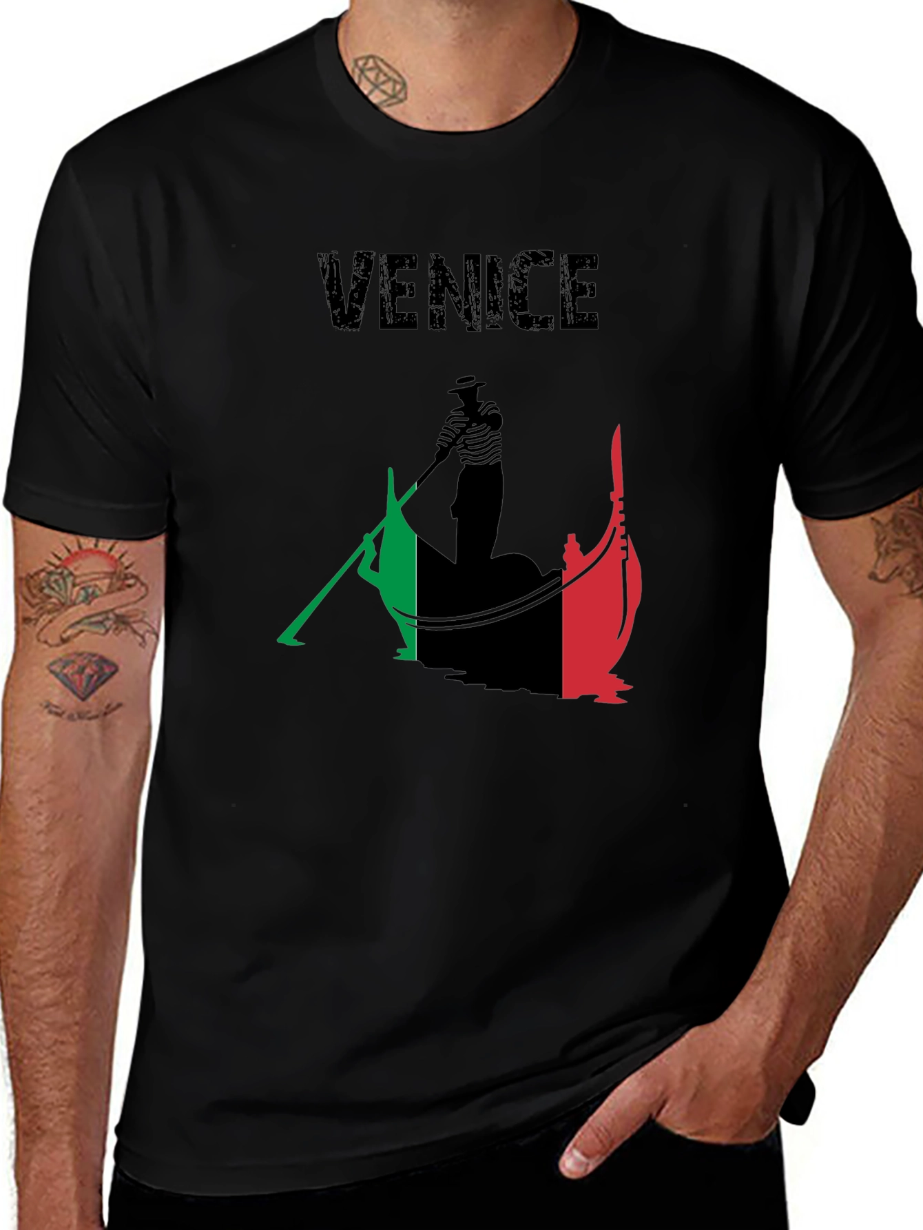 Venice Gondola Graphic T-Shirt