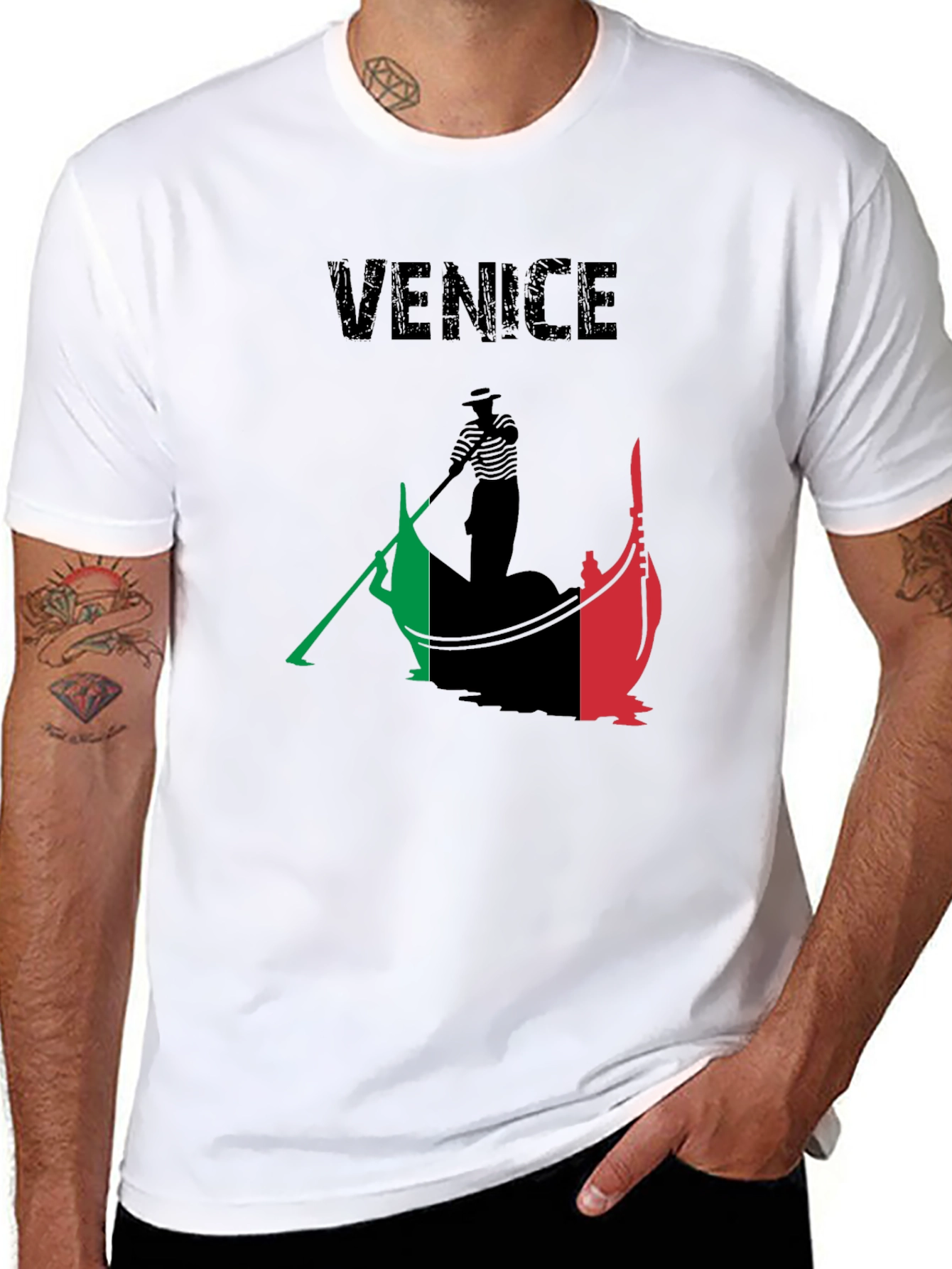 Venice Gondola Graphic T-Shirt