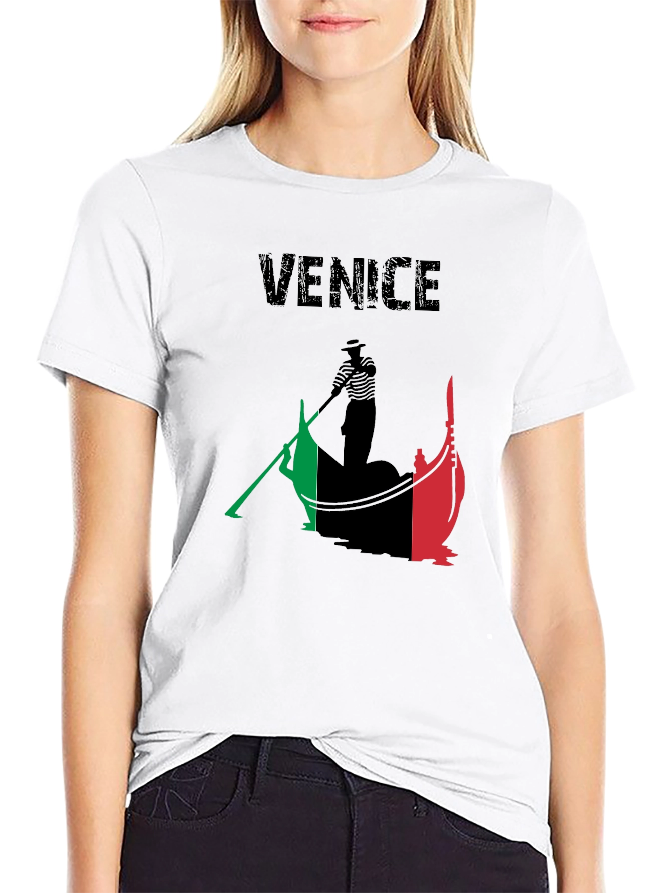 Venice Gondola Graphic T-Shirt