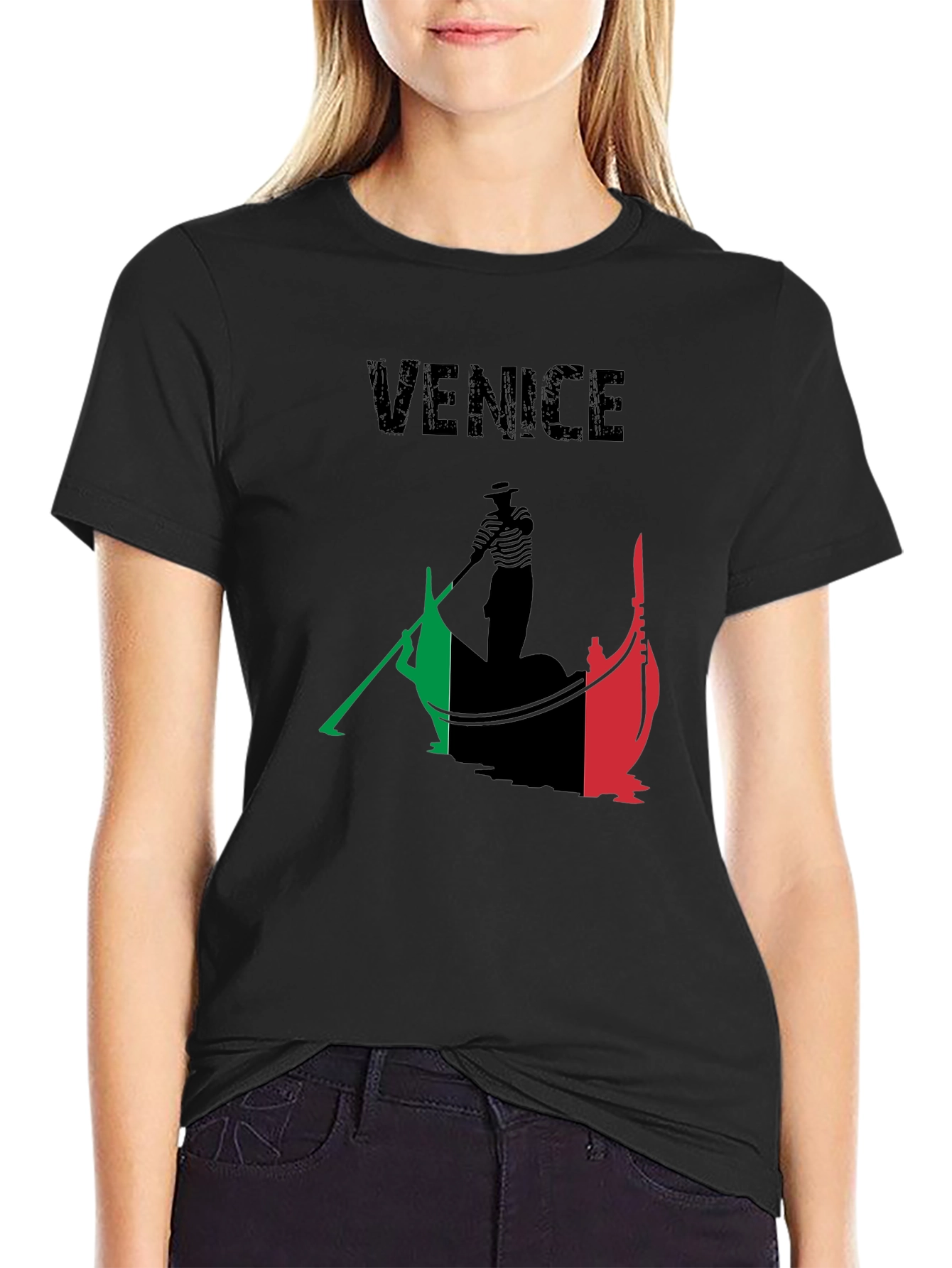 Venice Gondola Graphic T-Shirt