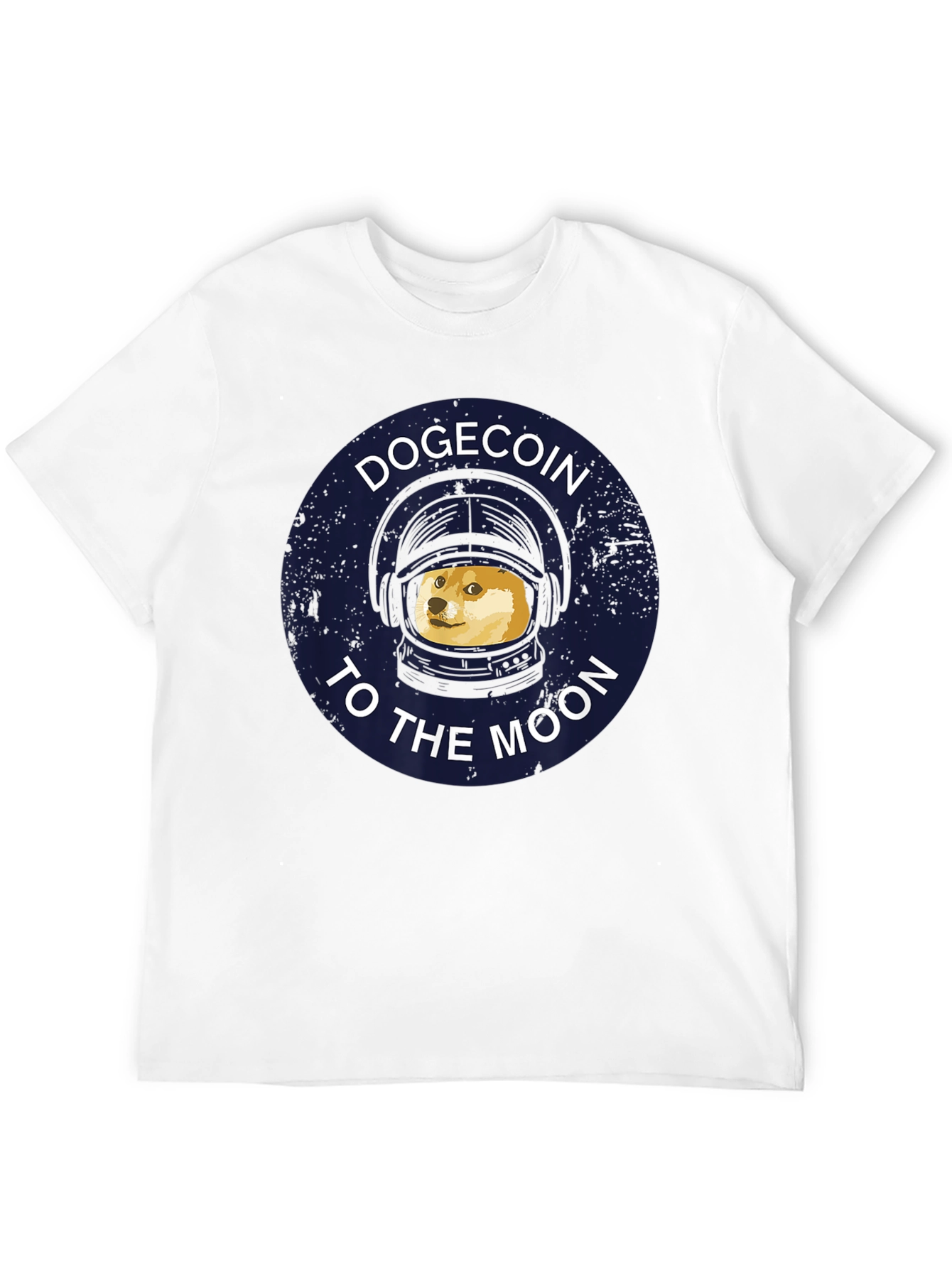 Dogecoin To The Moon Graphic T-Shirt