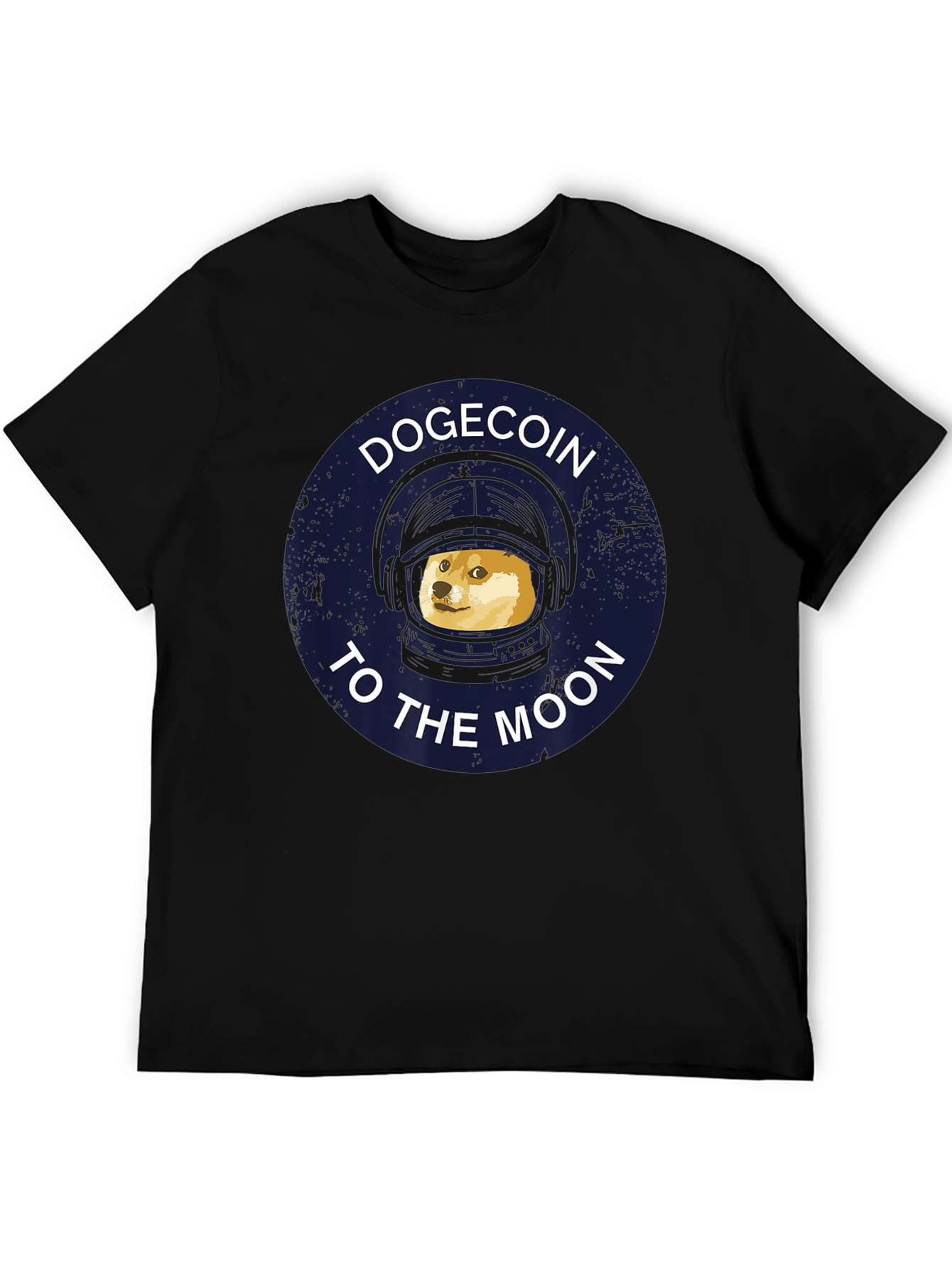 Dogecoin To The Moon Graphic T-Shirt