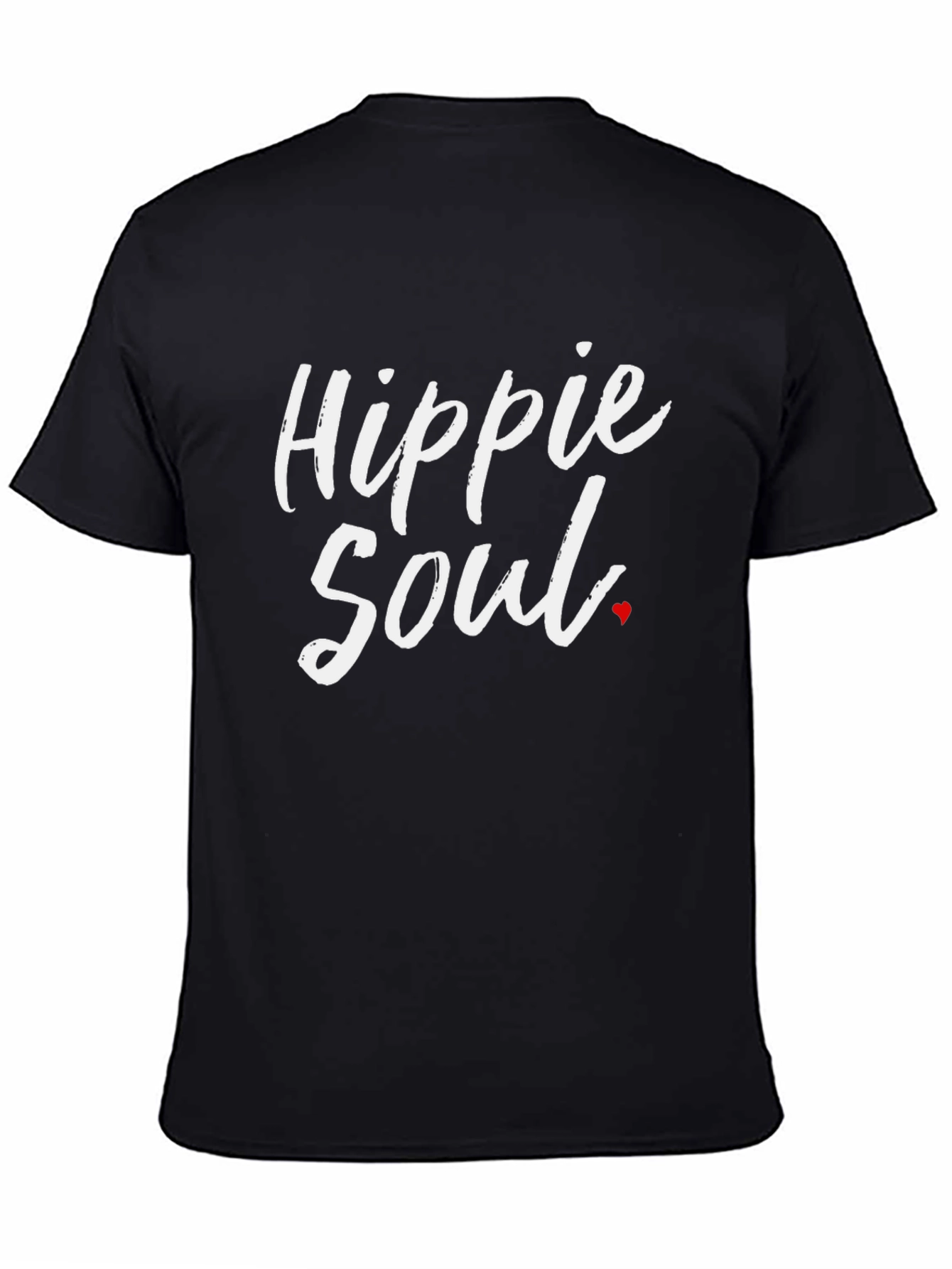 Hippie Soul Graphic T-Shirt - Black