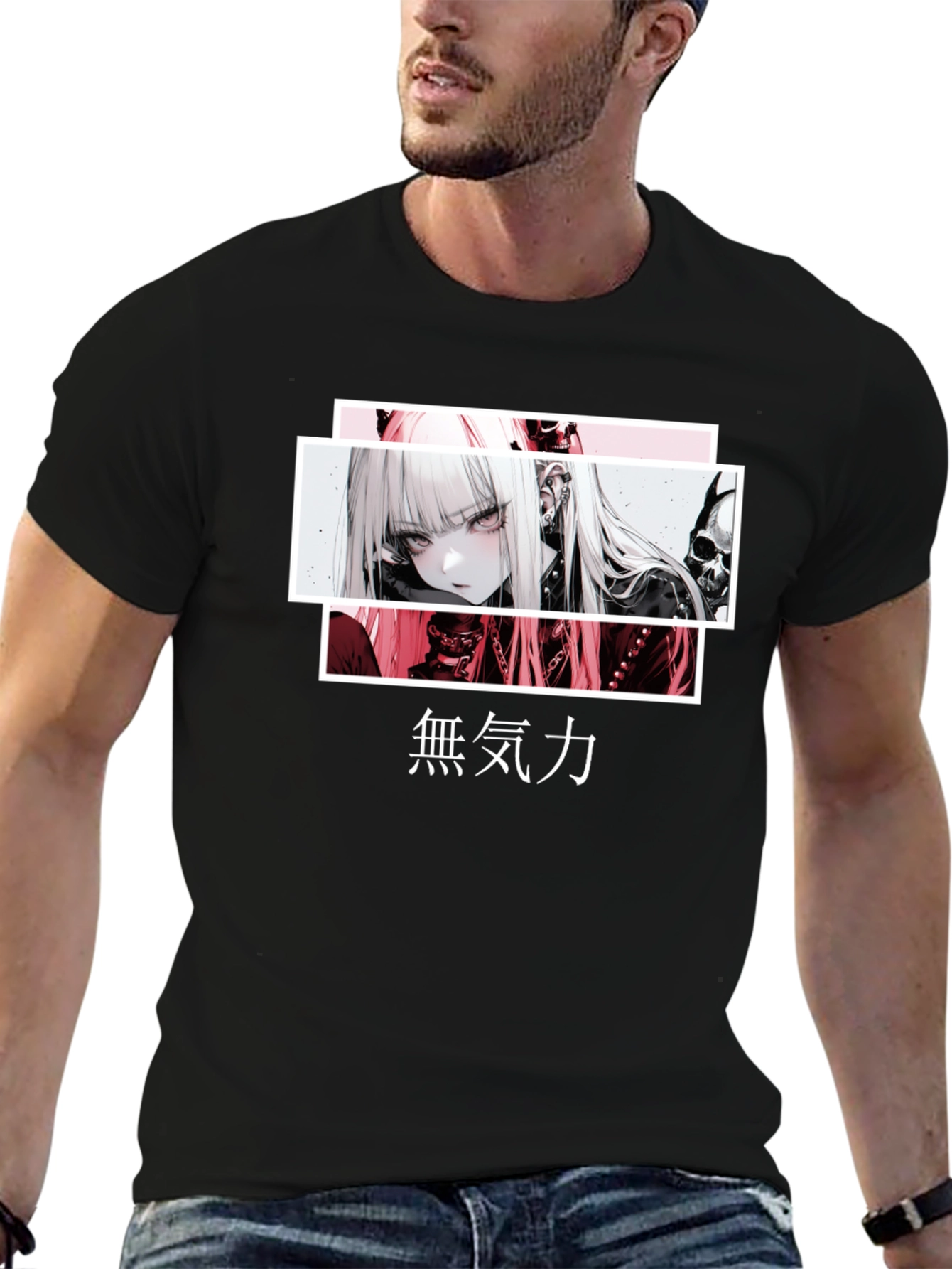 Anime Girl Graphic T-Shirt - Streetwear Style