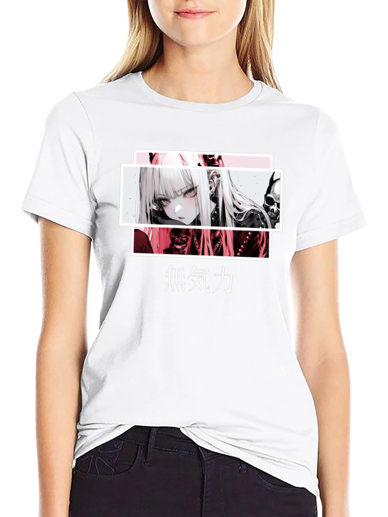 Anime Girl Graphic T-Shirt - Streetwear Style