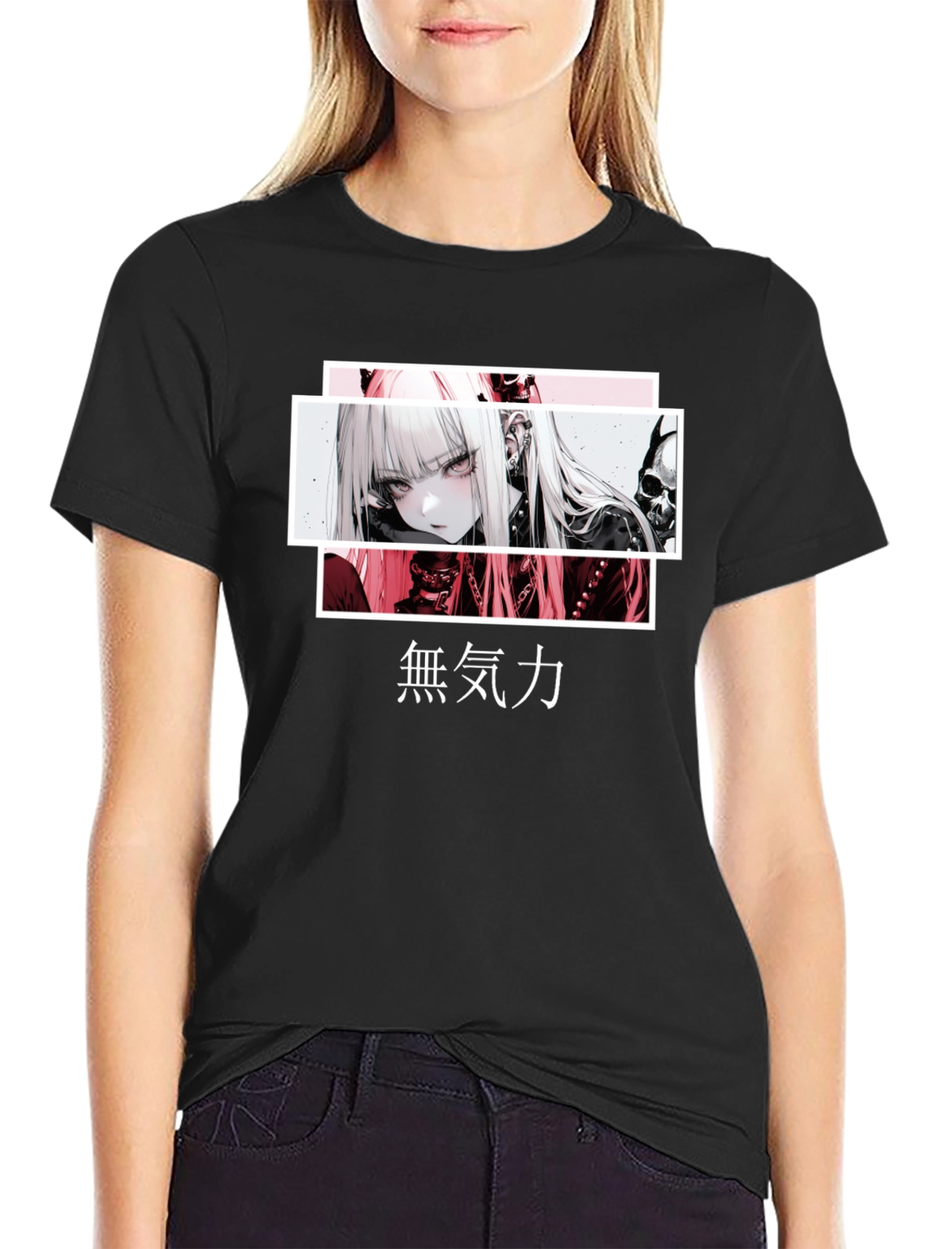 Anime Girl Graphic T-Shirt - Streetwear Style