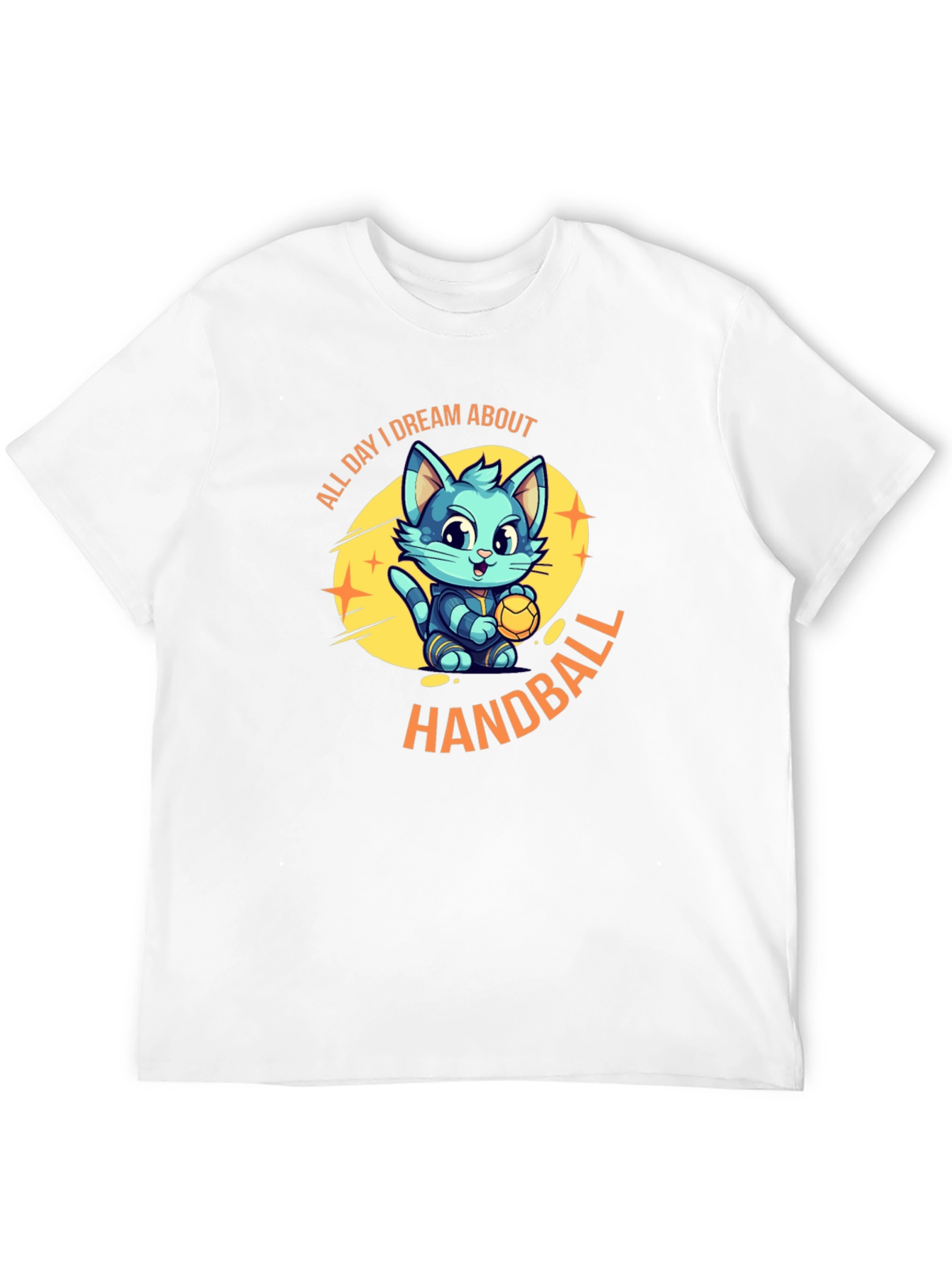 Dream About Handball Black T-Shirt