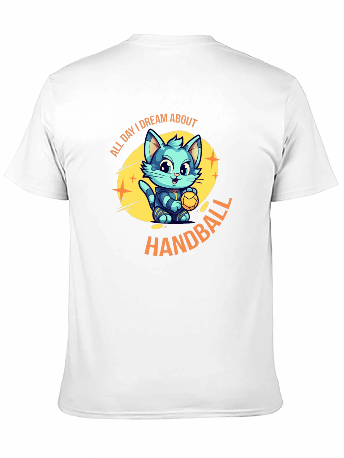 Dream About Handball Black T-Shirt